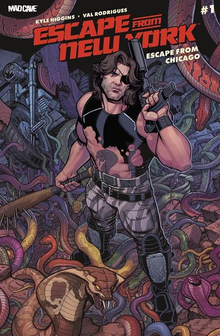 ESCAPE FROM NEW YORK ESCAPE FROM CHICAGO #1 CVR E DAN PANOSIAN FOIL CARD STOCK VAR (Release Date: 09/23/2026)