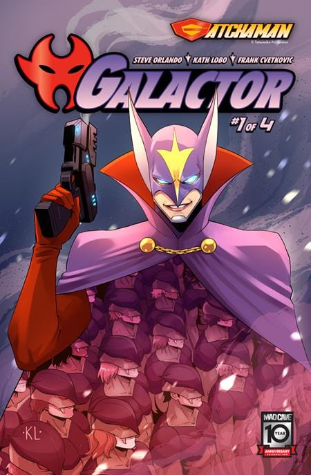 GATCHAMAN GALACTOR #1 (OF 4) CVR A KATH LOBO