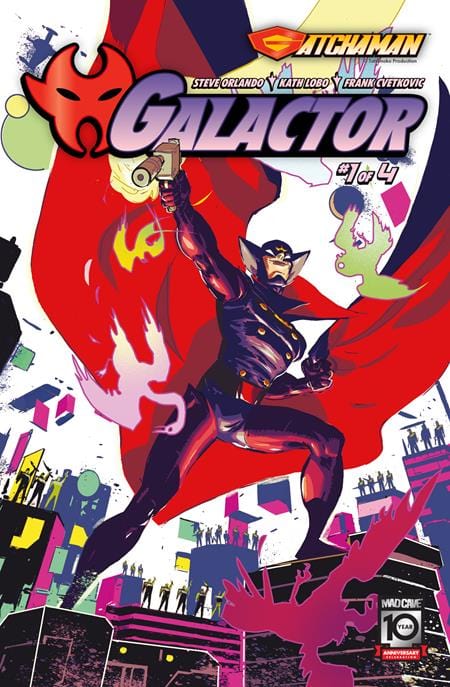 GATCHAMAN GALACTOR #1 (OF 4) CVR B RILEY ROSSMO VAR