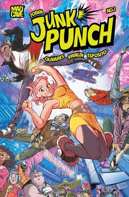 JUNK PUNCH #1 (OF 5) CVR A CARLOS JAVIER OLIVARES (MR)