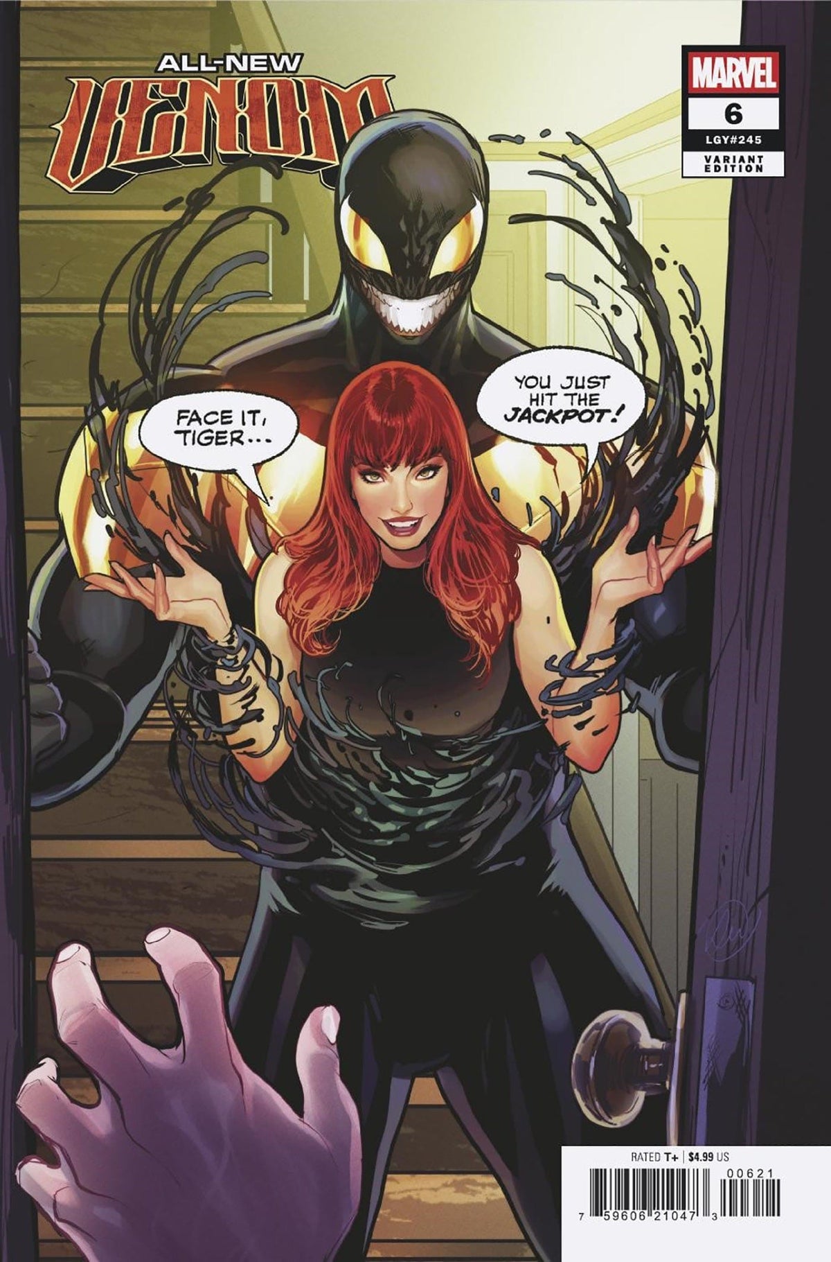 ALL-NEW VENOM #6 LUCAS WERNECK SPOILER VARIANT