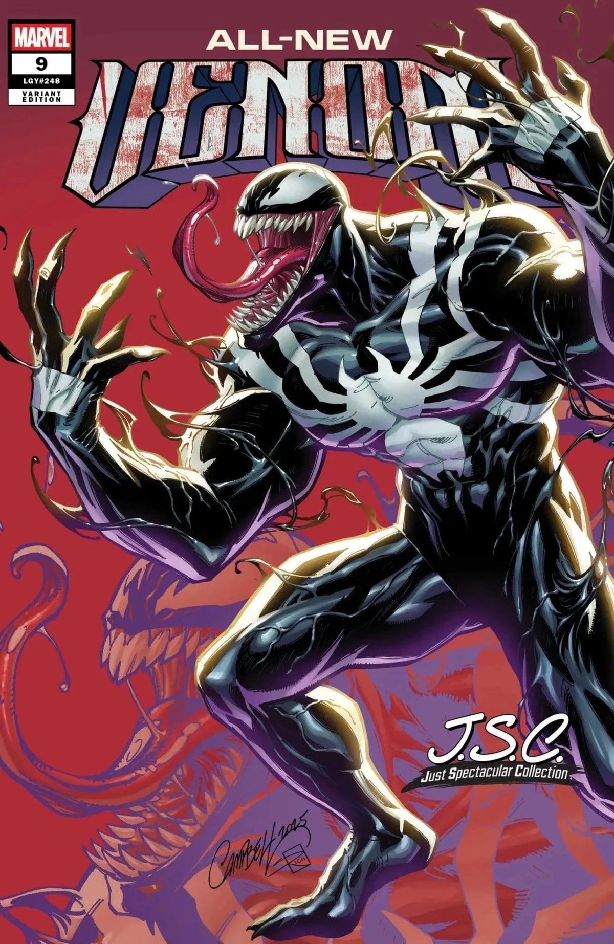 ALL-NEW VENOM #9 J. SCOTT CAMPBELL VARIANT