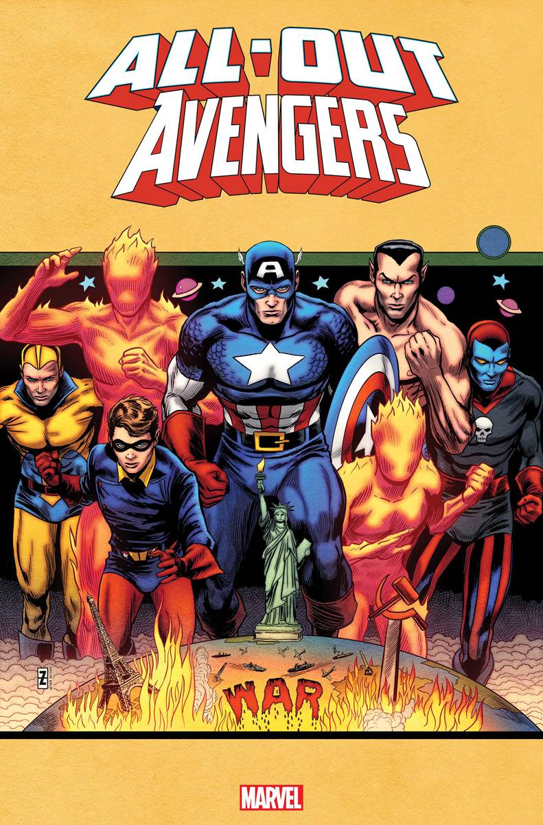 ALL-OUT AVENGERS #3 ZIRCHER TIMELY COMICS VAR