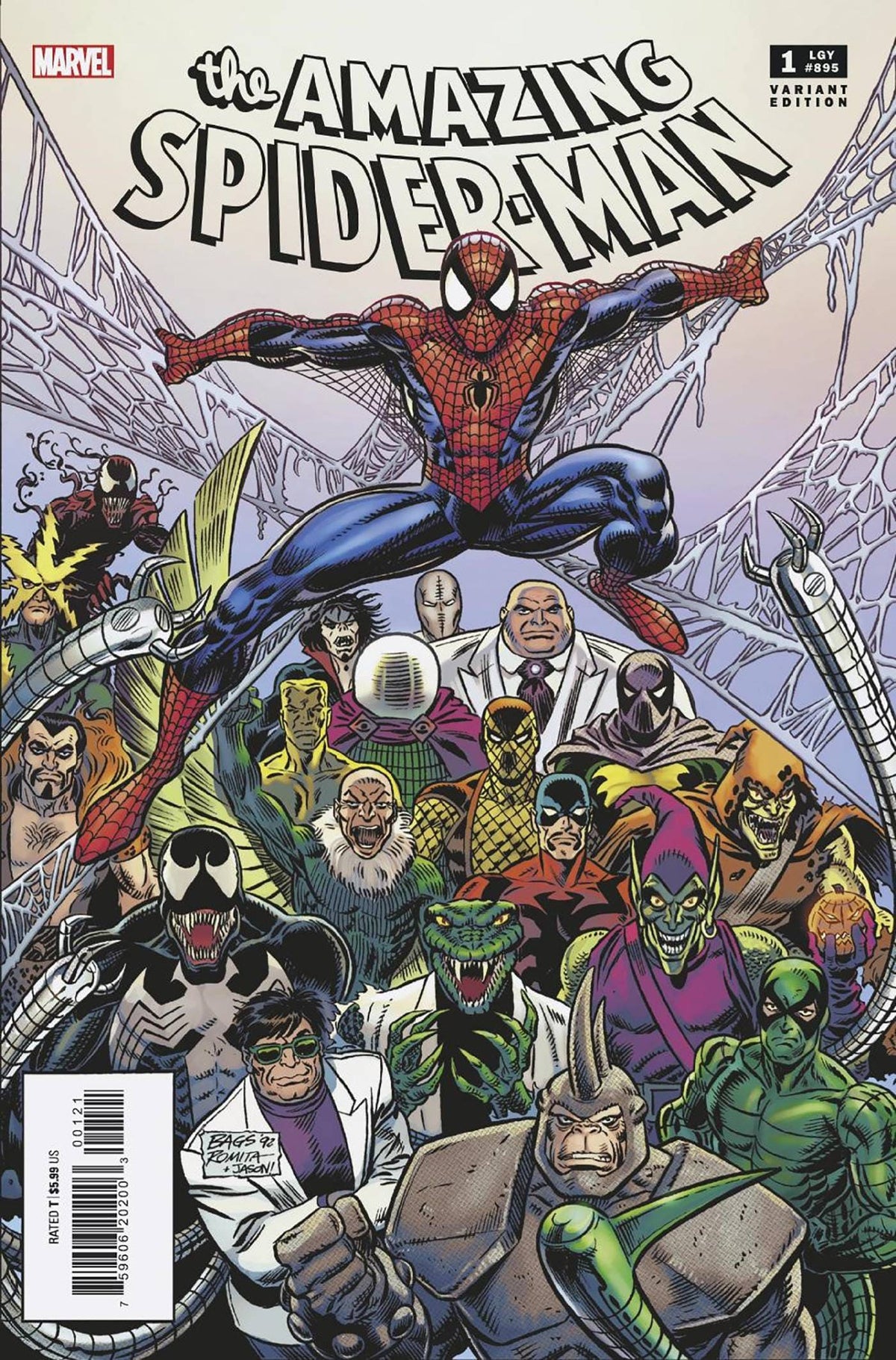 AMAZING SPIDER-MAN #1 BAGLEY ROMITA SR HIDDEN GEMS VAR