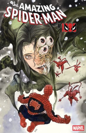 AMAZING SPIDER-MAN #1000 PEACH MOMOKO & FRANK MILLER VARIANT (Release Date: 09/16/2026)