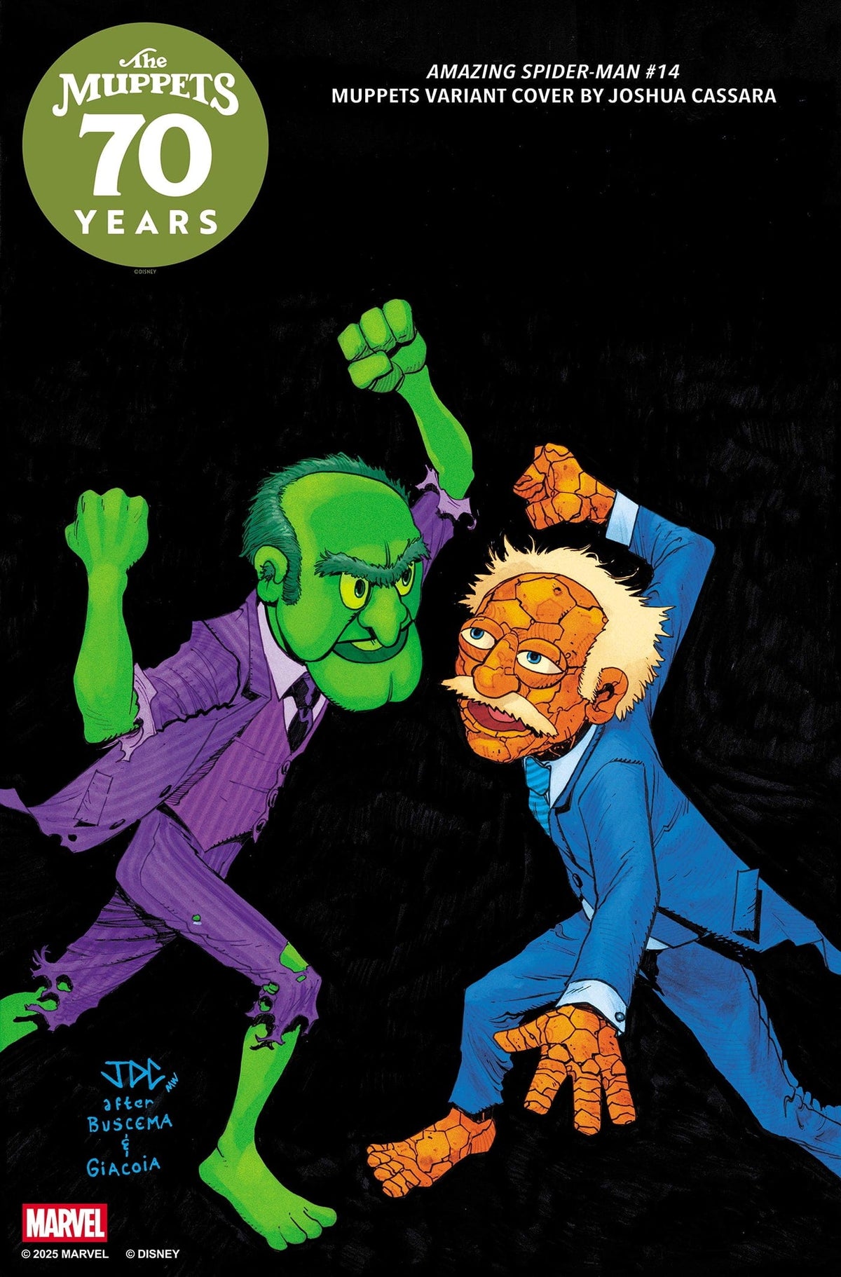 AMAZING SPIDER-MAN #14 JOSHUA CASSARA MUPPETS VARIANT