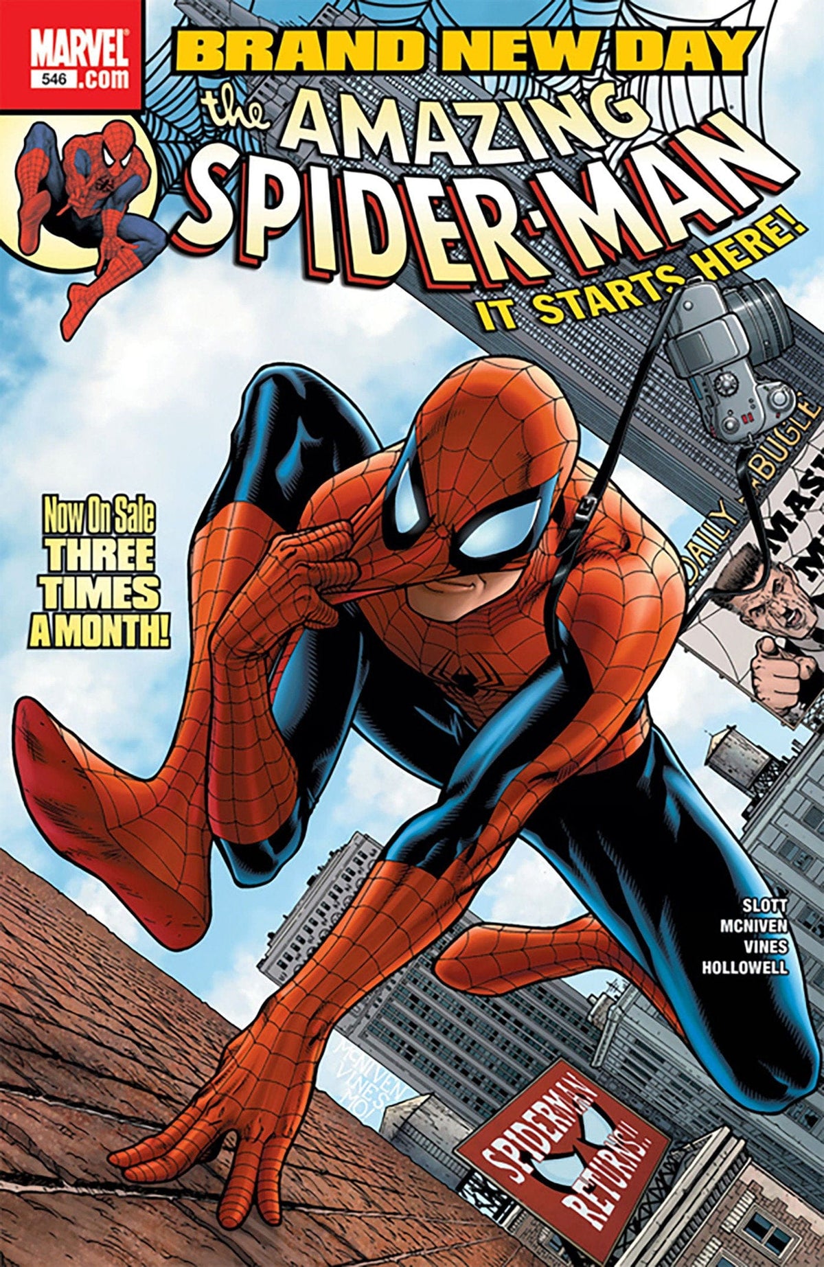 AMAZING SPIDER-MAN #546 FACSIMILE EDITION