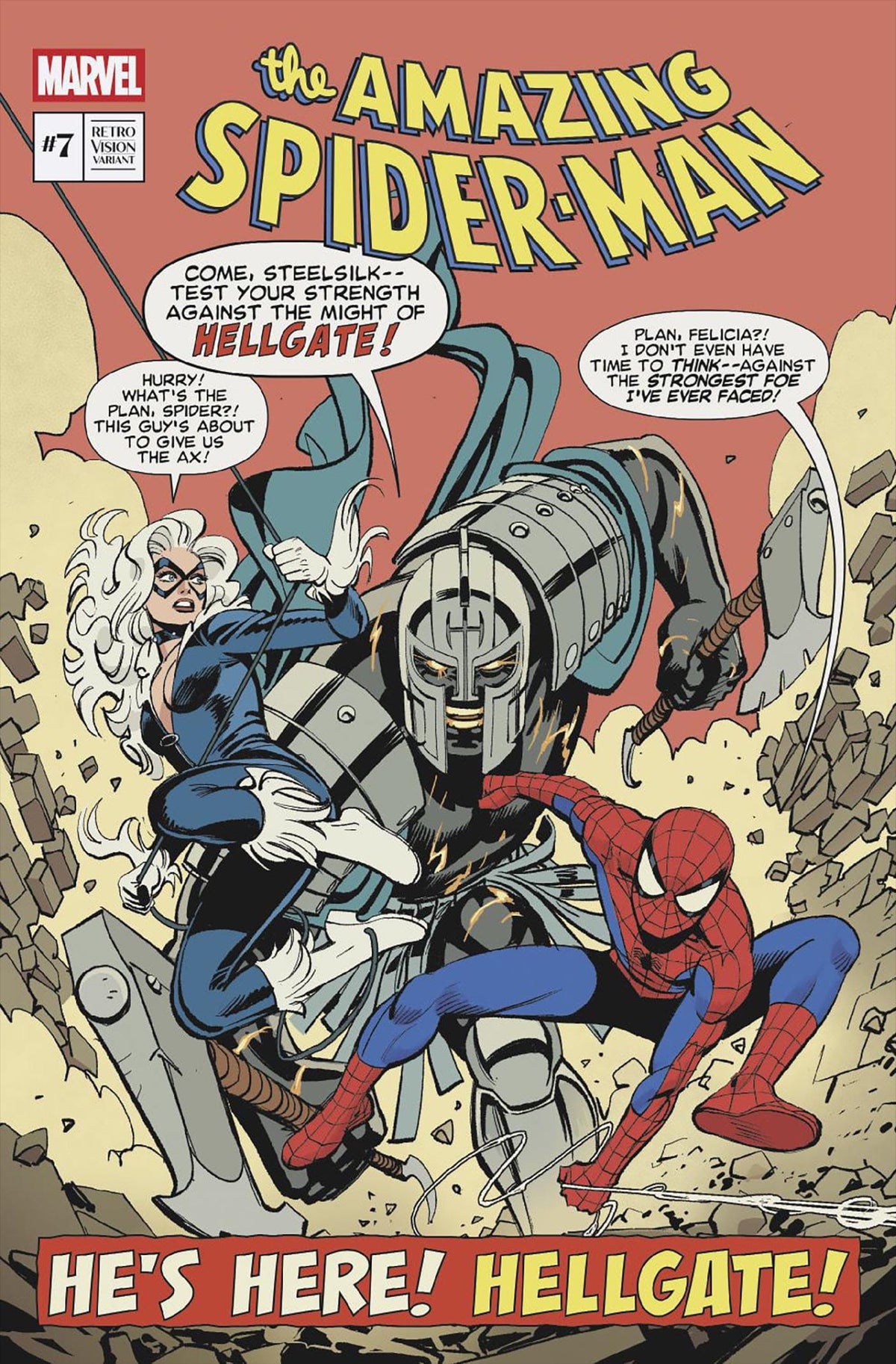 AMAZING SPIDER-MAN #7 LEO ROMERO RETROVISION VARIANT