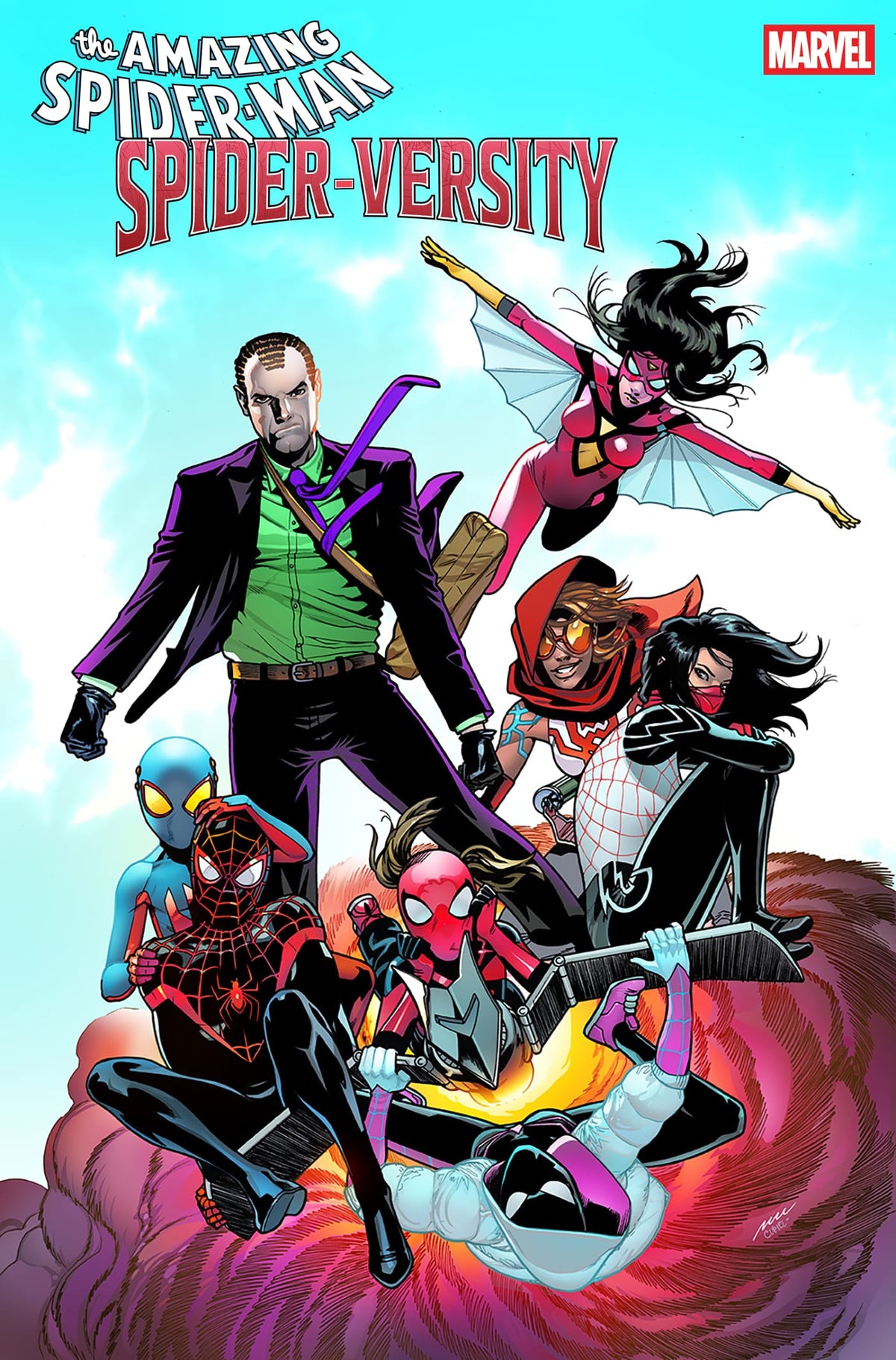 AMAZING SPIDER-MAN: SPIDER-VERSITY #2 PERE PEREZ VARIANT