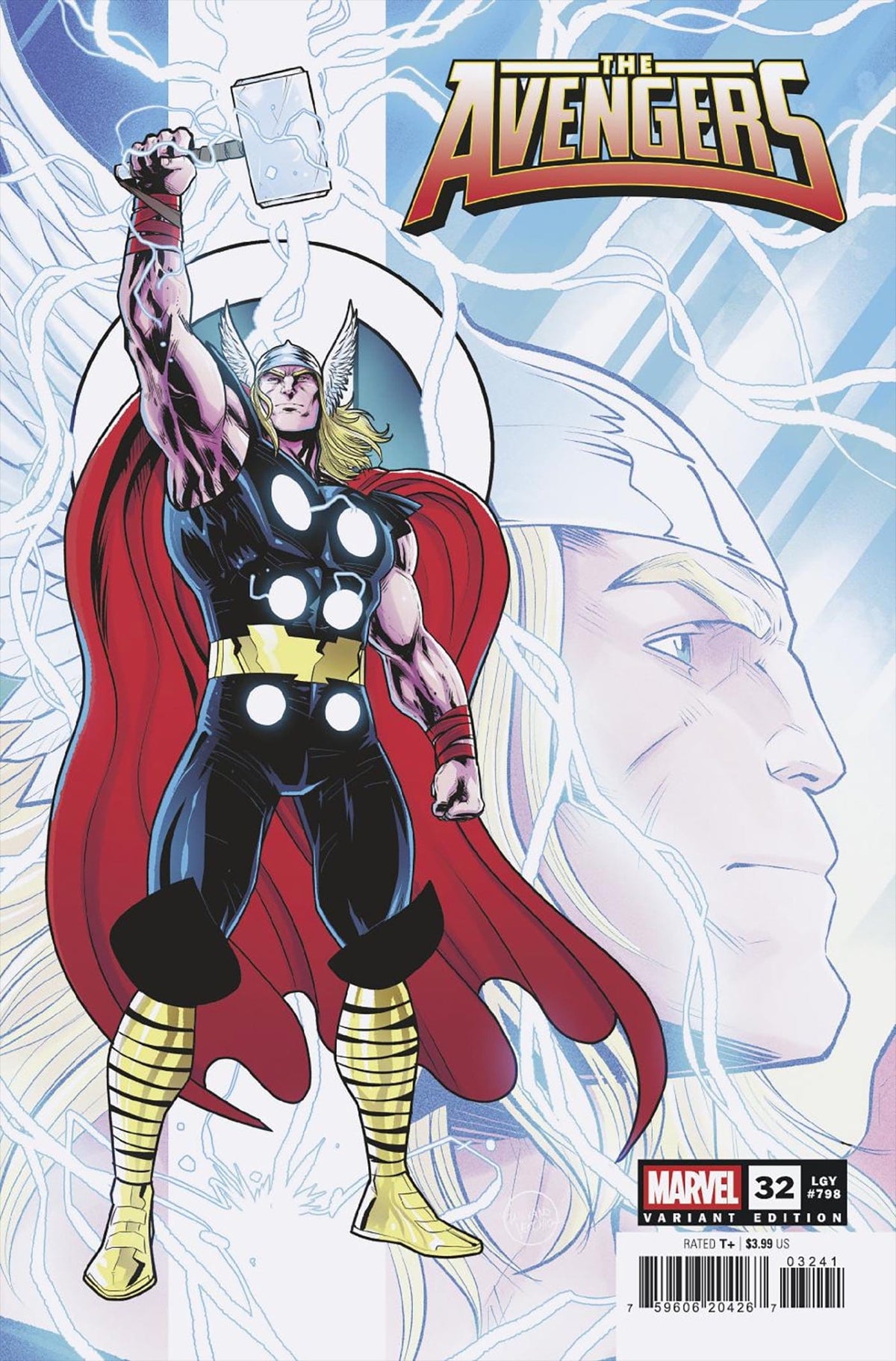 AVENGERS #32 LUCIANO VECCHIO THOR VARIANT