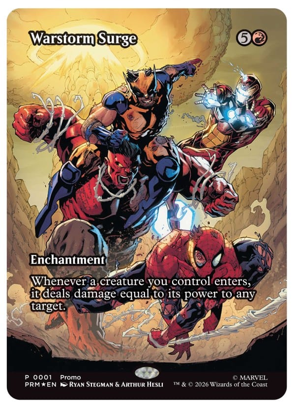 AVENGERS: ARMAGEDDON #1 RYAN STEGMAN MAGIC: THE GATHERING VARIANT