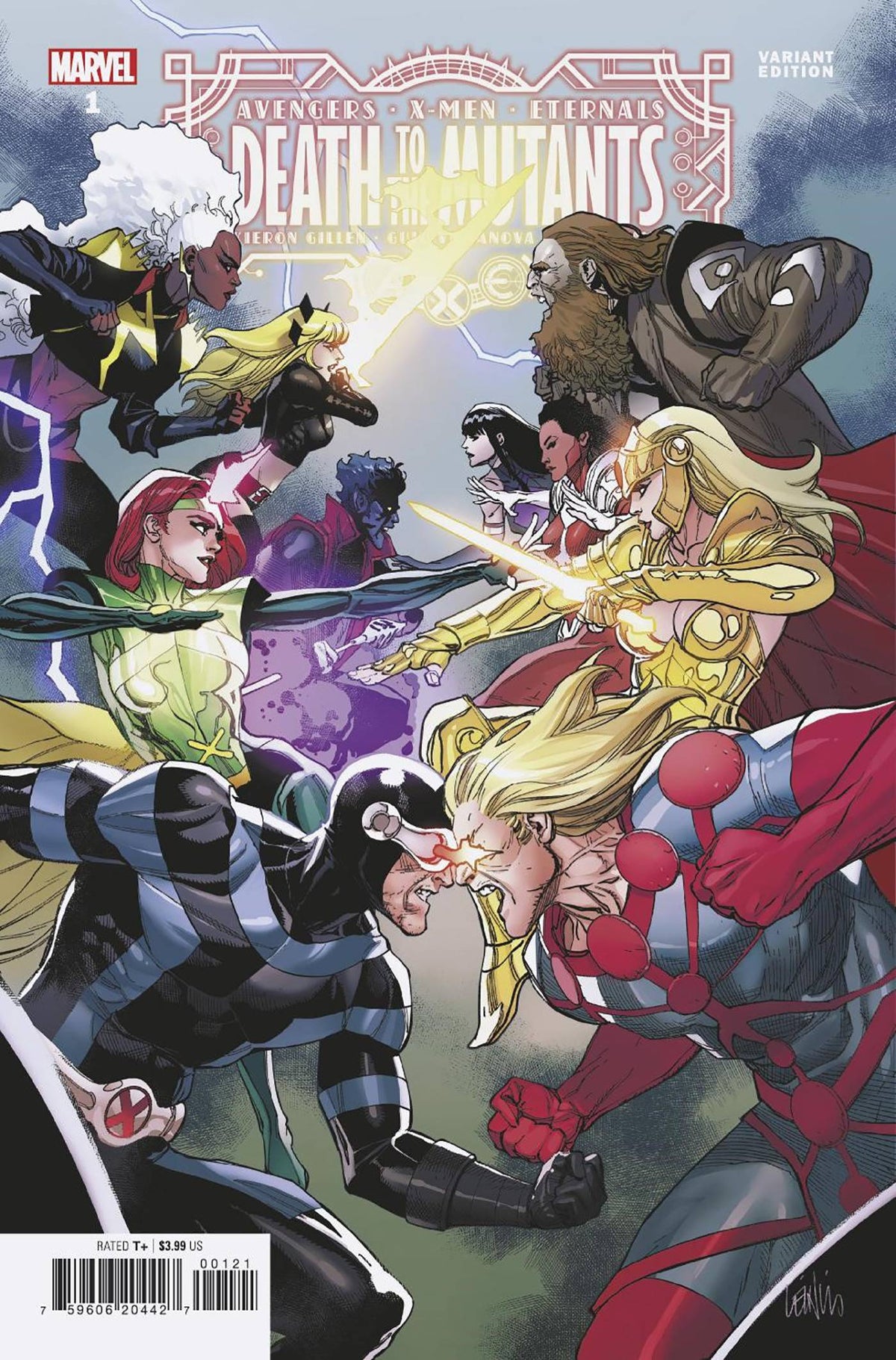 AXE DEATH TO MUTANTS #1 (OF 3) LEINIL YU VAR