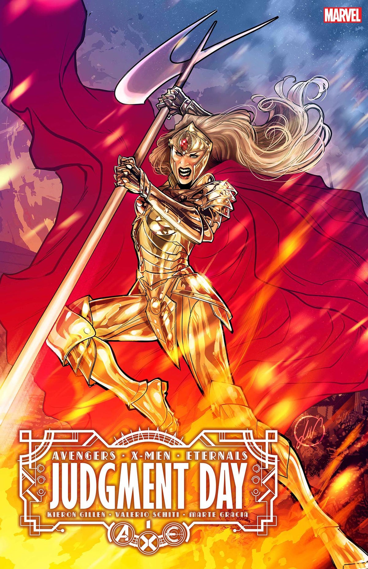 AXE JUDGMENT DAY #1 (OF 6) WERNECK WOMEN OF AXE VAR