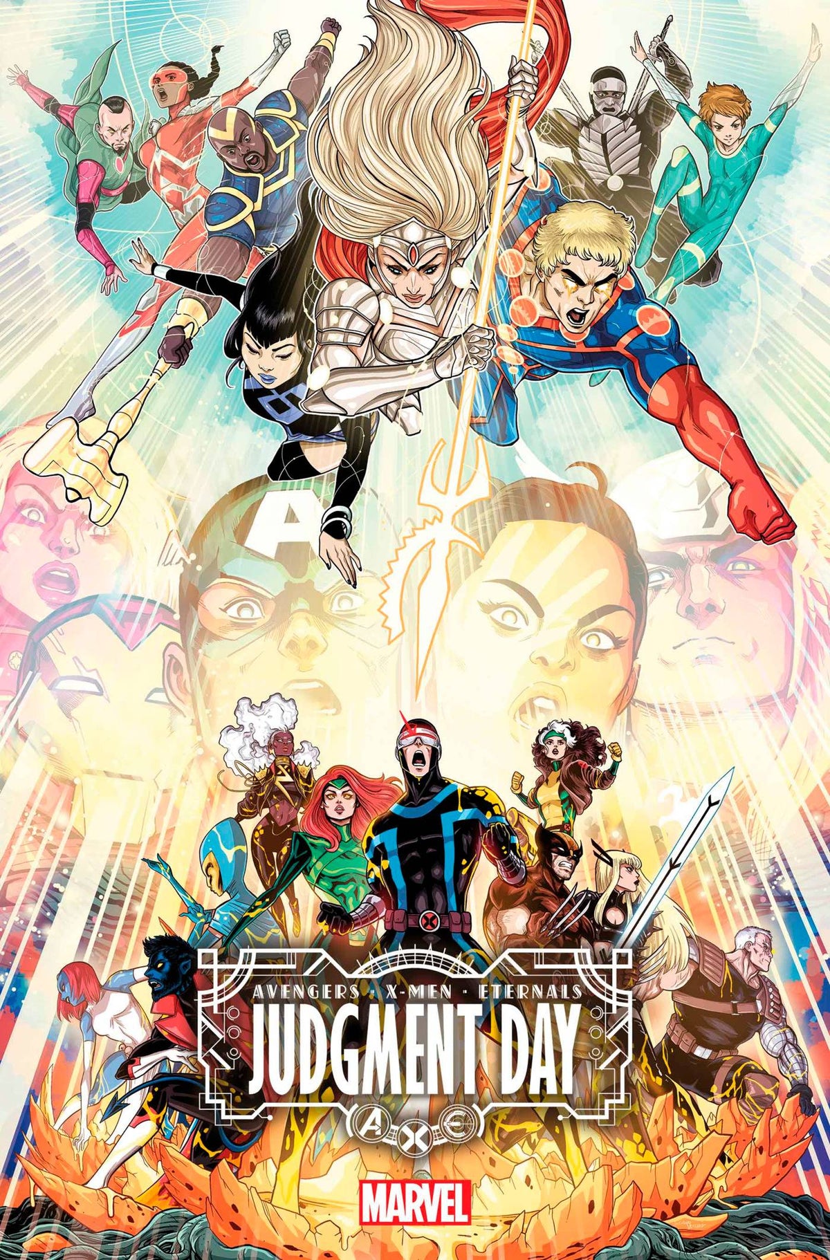 AXE JUDGMENT DAY #5 (OF 6) NAUCK WRPAD VAR