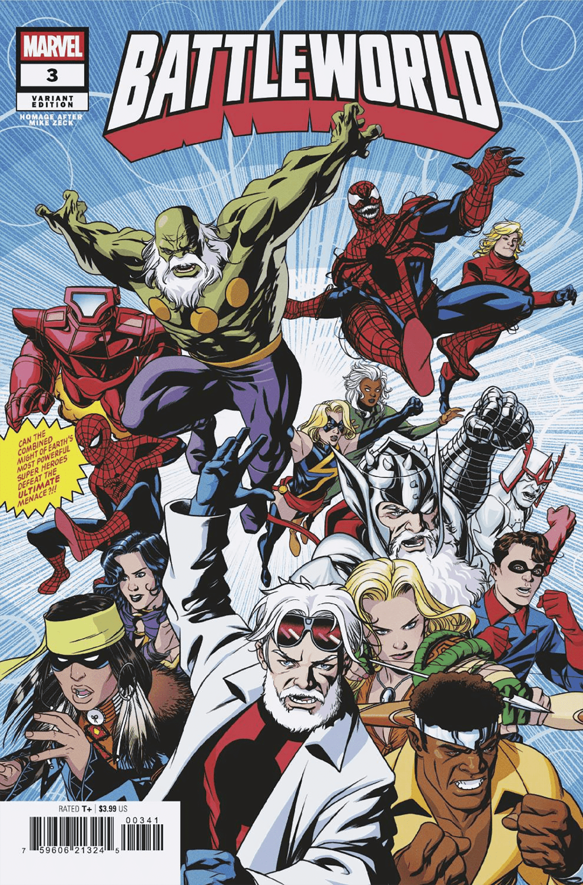 BATTLEWORLD #3 MIKE MCKONE HOMAGE VARIANT
