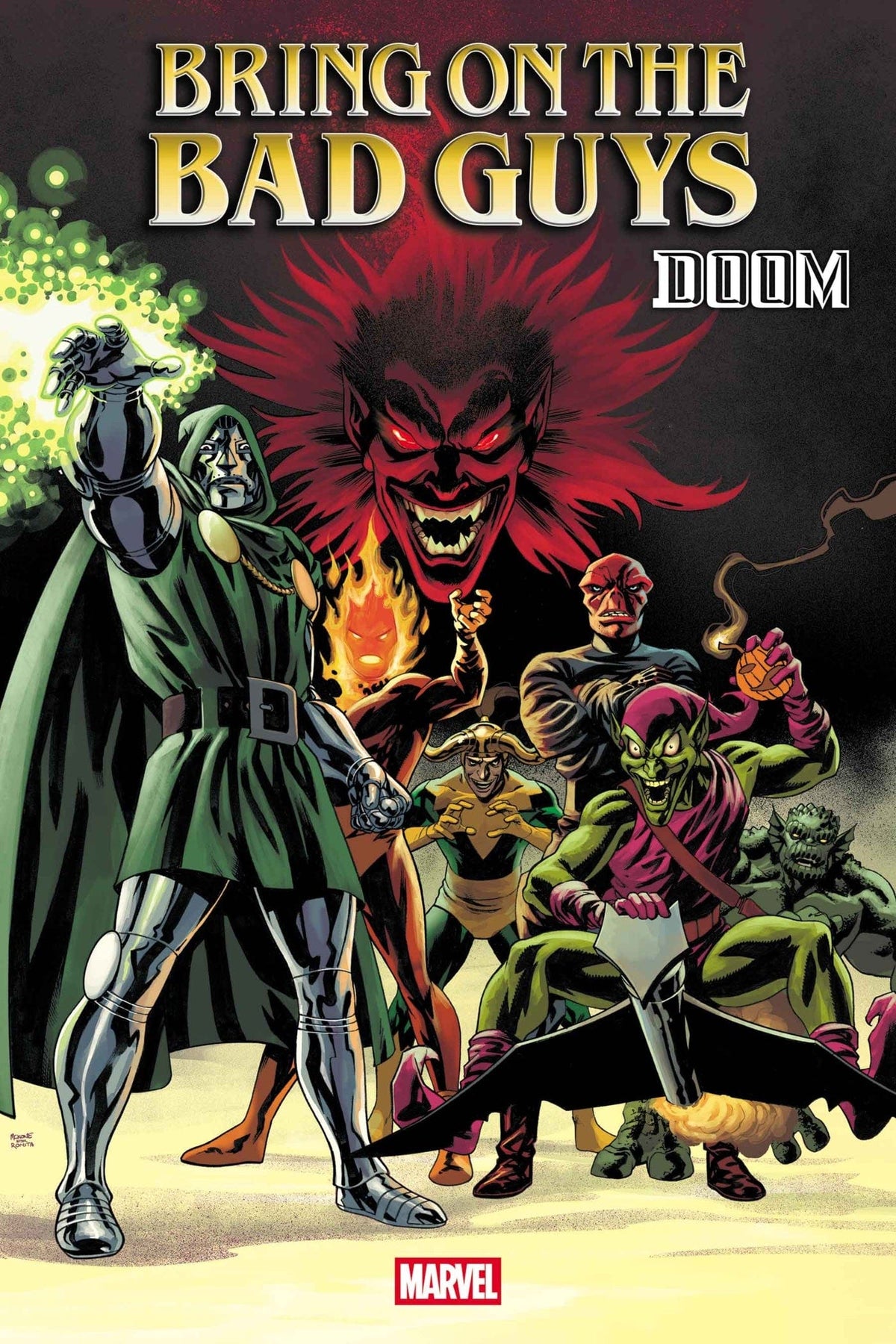 BRING ON THE BAD GUYS: DOOM #1 MIKE MCKONE VARIANT