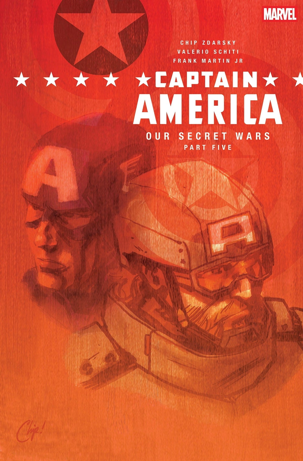CAPTAIN AMERICA #5 CHIP ZDARSKY VARIANT