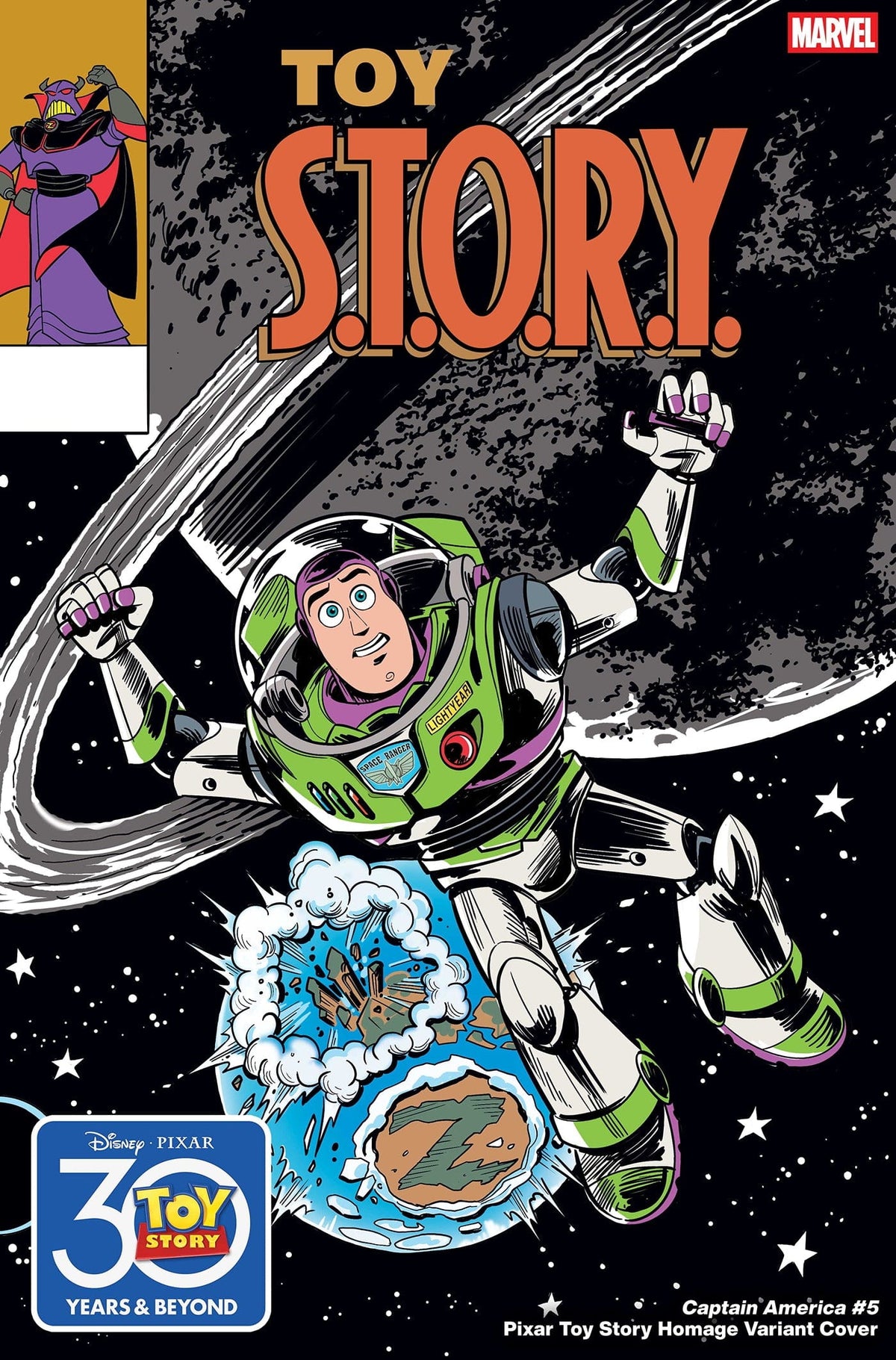 CAPTAIN AMERICA #5 MARCO FORCELLONI PIXAR TOY STORY HOMAGE VARIANT