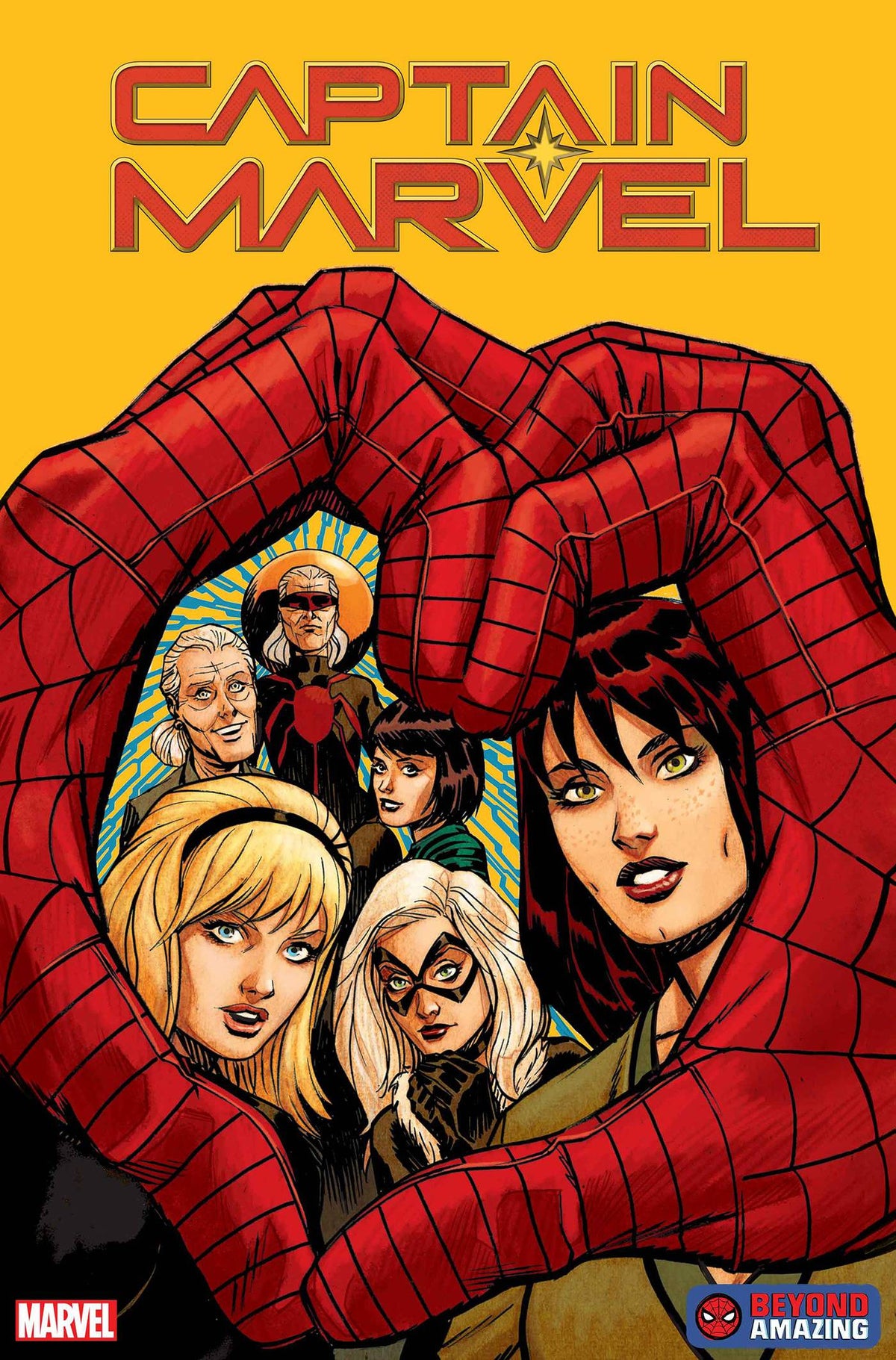 CAPTAIN MARVEL #41 JOHNSON BEYOND AMAZING SPIDER-MAN VAR