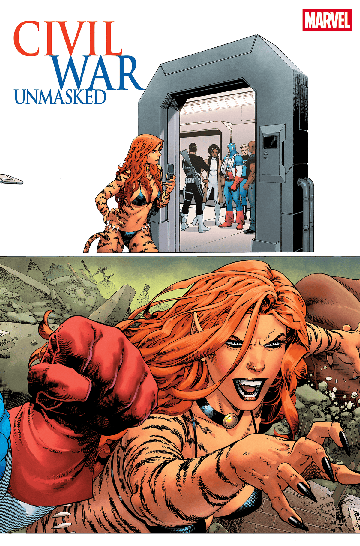 CIVIL WAR: UNMASKED #4 PAULO SIQUEIRA 5-PART CONNECTING VARIANT (Release Date: 08/05/2026)