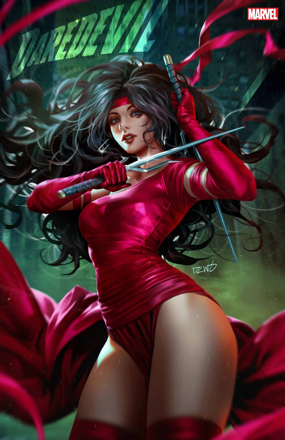 DAREDEVIL #11 DERRICK CHEW ELEKTRA VAR