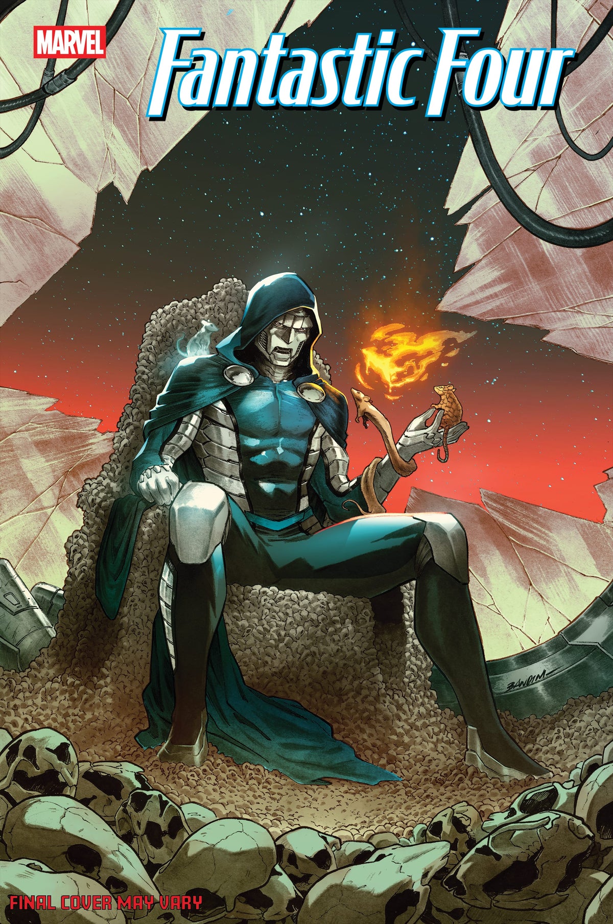 FANTASTIC FOUR #10 MICHELE BANDINI ULTIMATE FAREWELL VARIANT