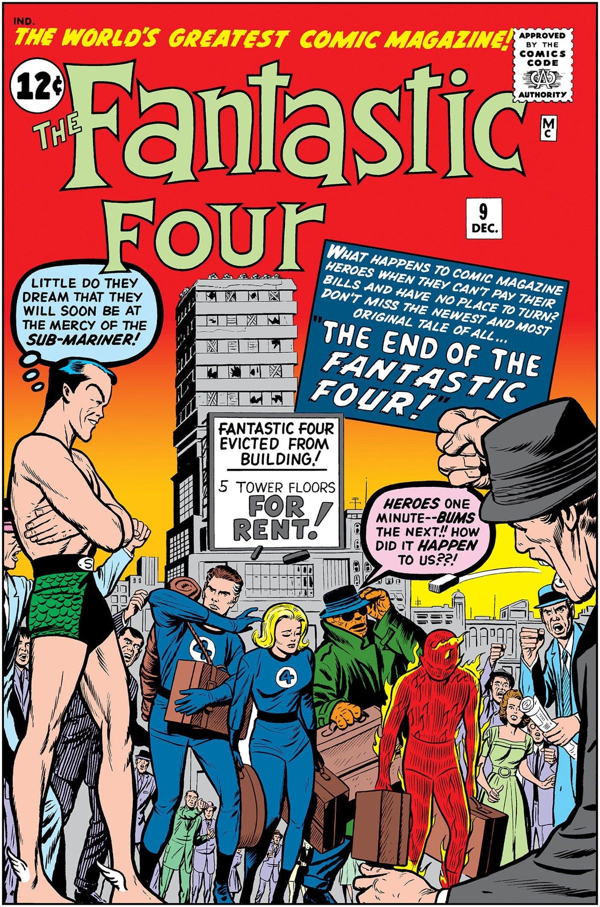 FANTASTIC FOUR #9 FACSIMILE EDITION