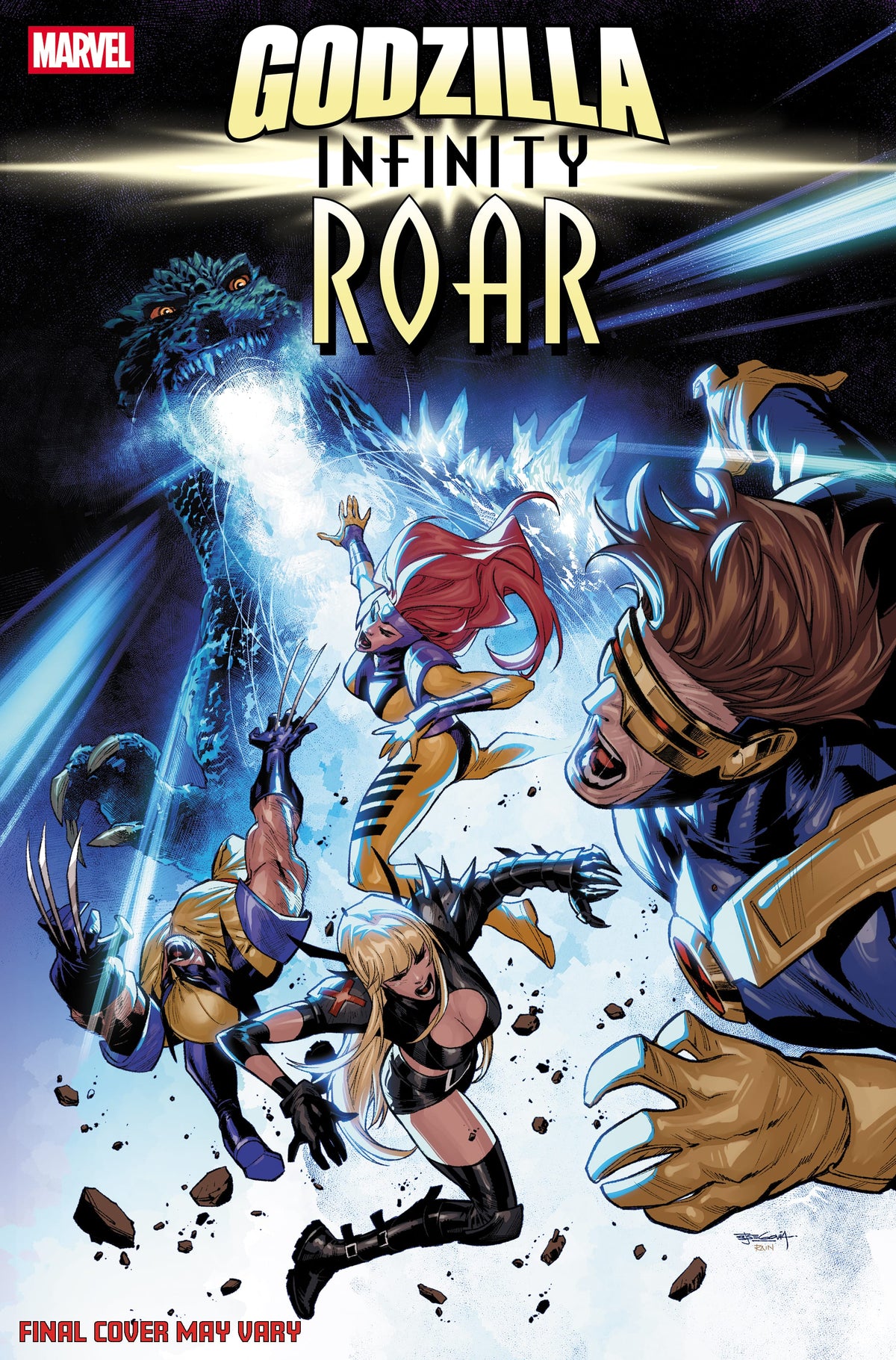 GODZILLA: INFINITY ROAR #4 STEPHEN SEGOVIA VARIANT