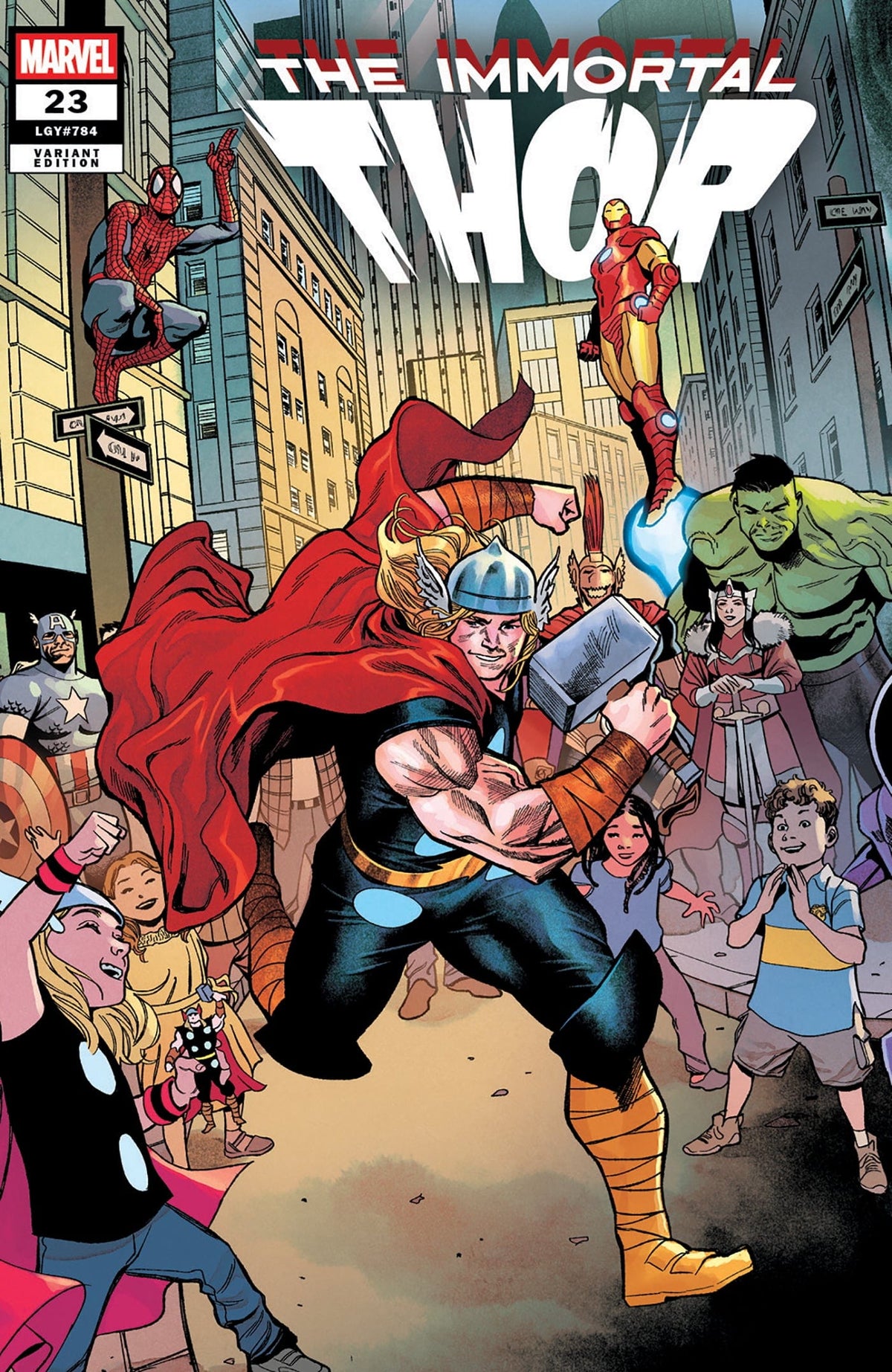 IMMORTAL THOR #23 MARTIN COCCOLO DEATH OF THE IMMORTAL THOR VARIANT