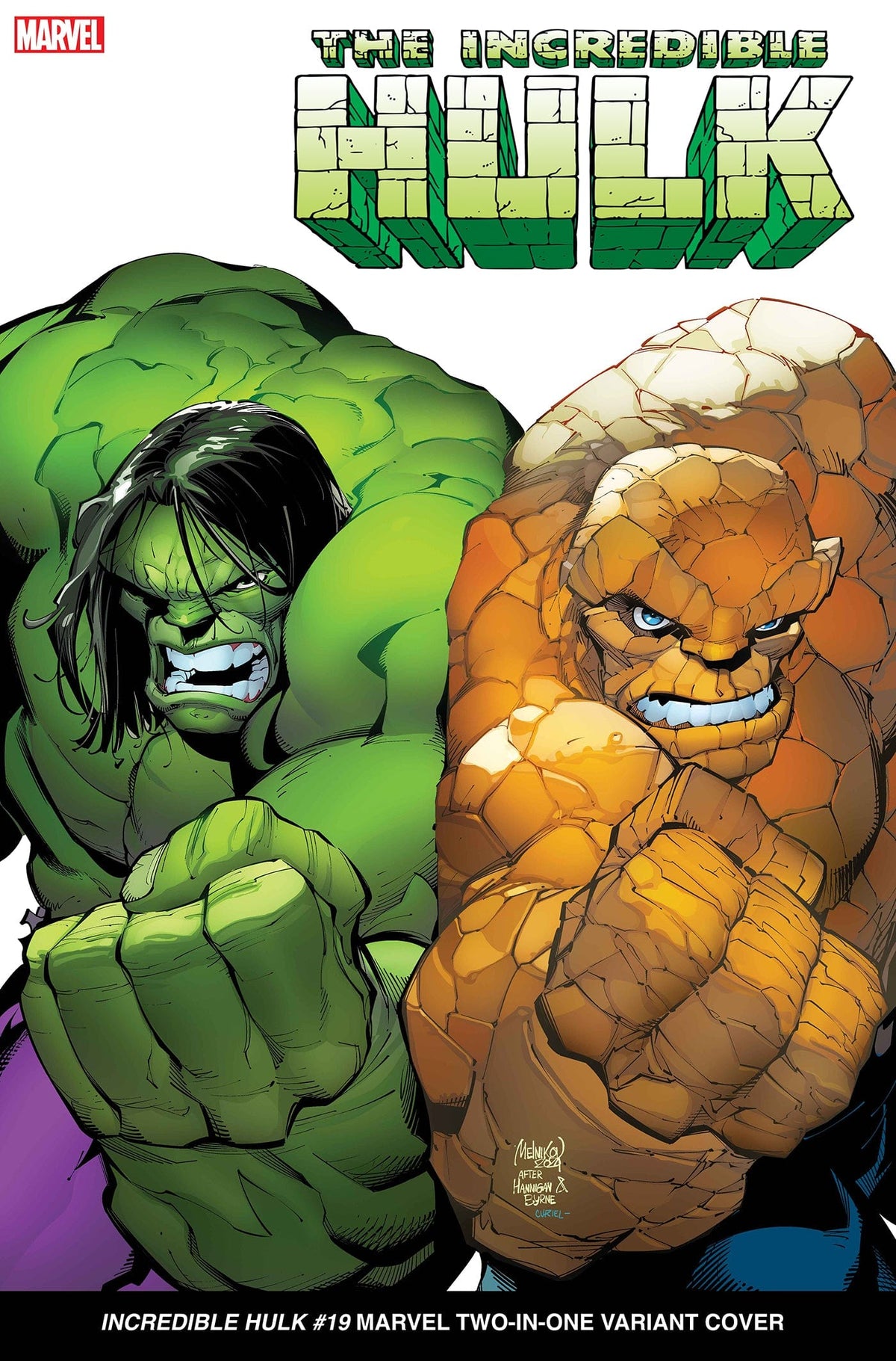 INCREDIBLE HULK #19 GLEB MELNIKOV MARVEL TWO-IN-ONE VARIANT