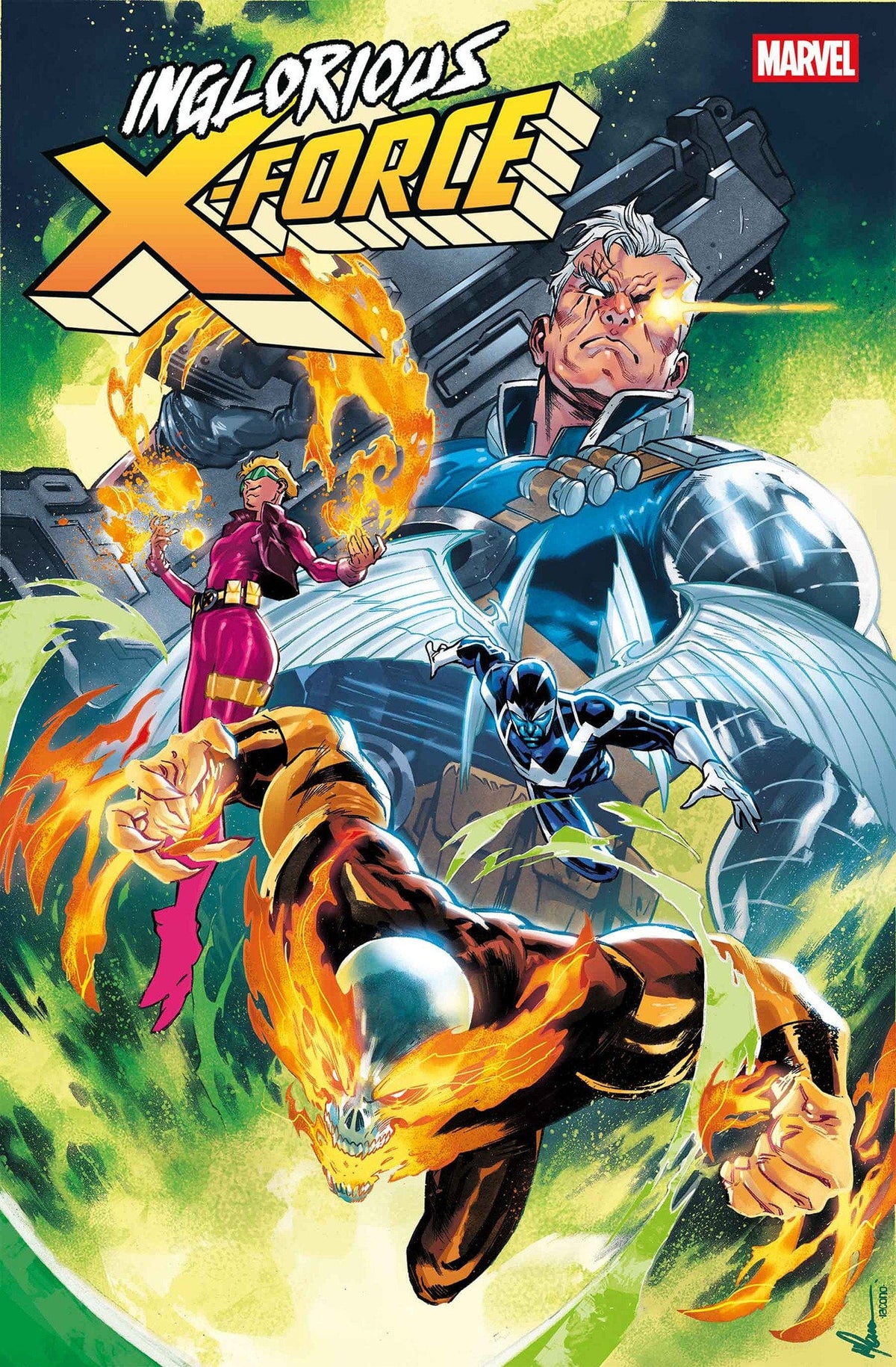INGLORIOUS X-FORCE #1 FRANCESCO MANNA VARIANT