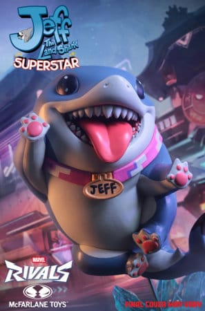 JEFF THE LAND SHARK: SUPERSTAR #1 MCFARLANE TOYS MARVEL RIVALS VARIANT