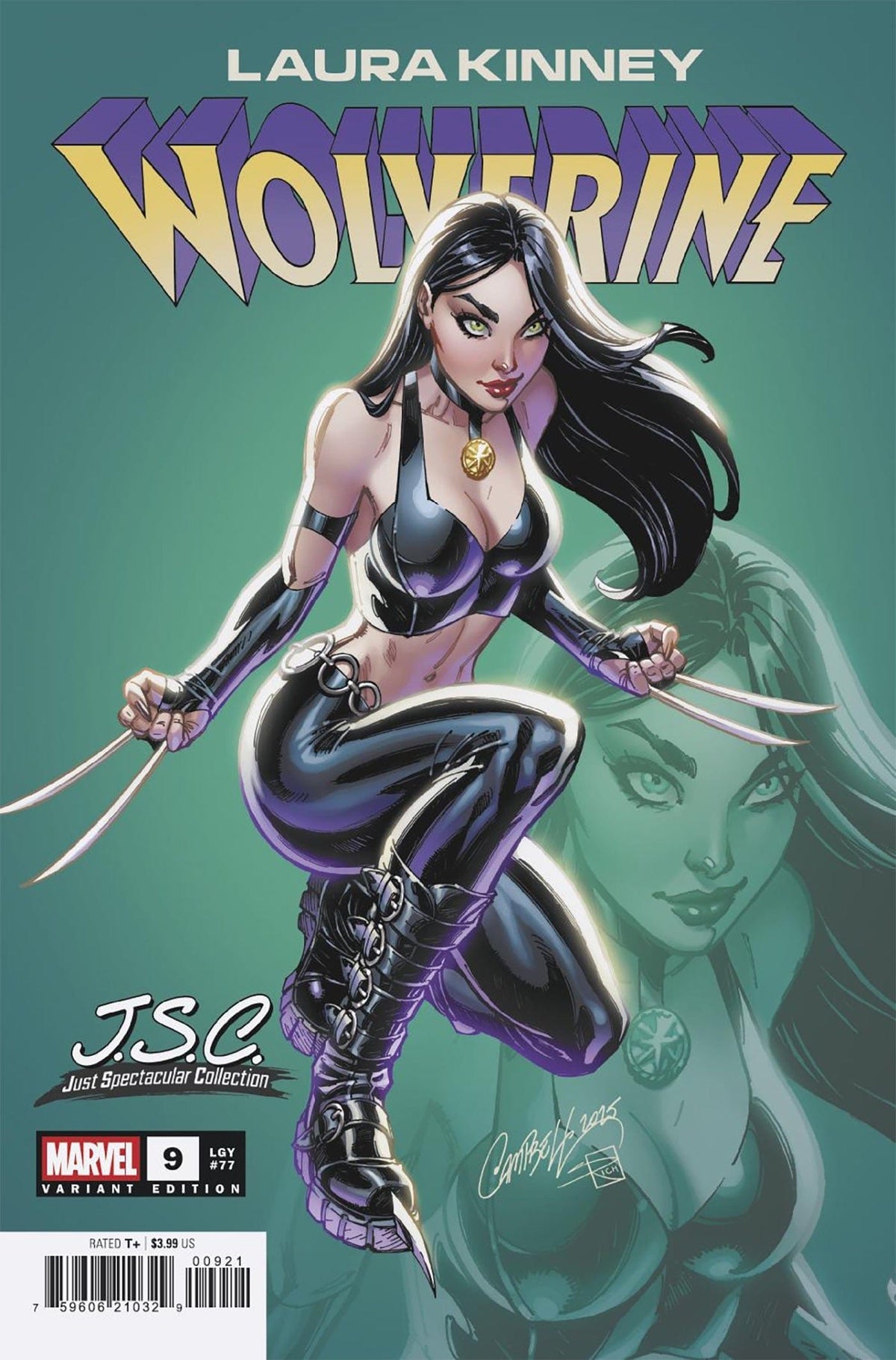LAURA KINNEY: WOLVERINE #9 J. SCOTT CAMPBELL VARIANT