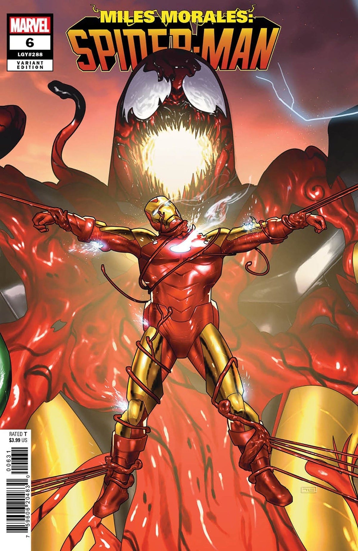 MILES MORALES SPIDER-MAN #6 TAURIN CLARKE CONNECTING VAR