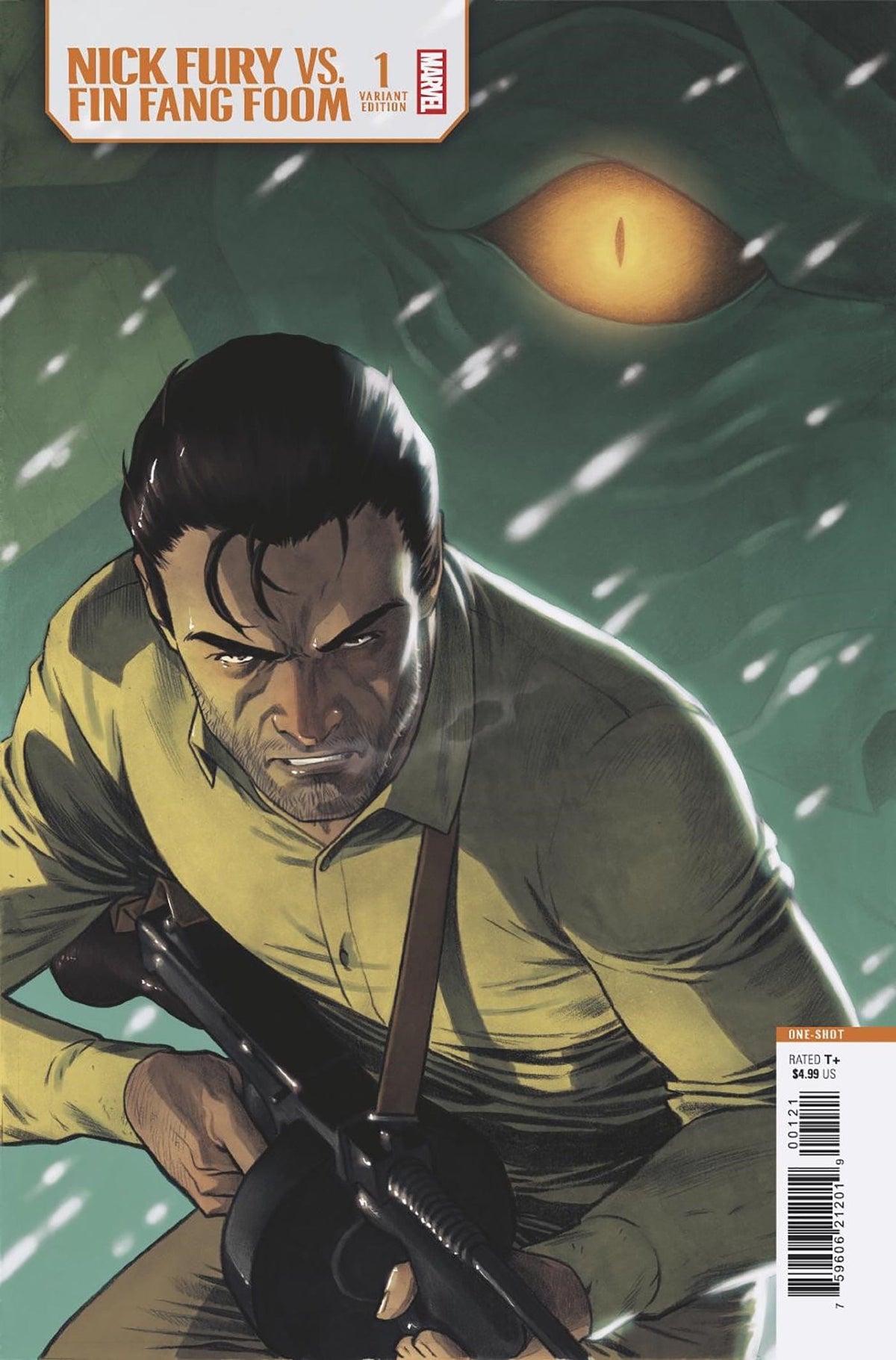 NICK FURY VS. FIN FANG FOOM #1 ELENA CASAGRANDE VARIANT