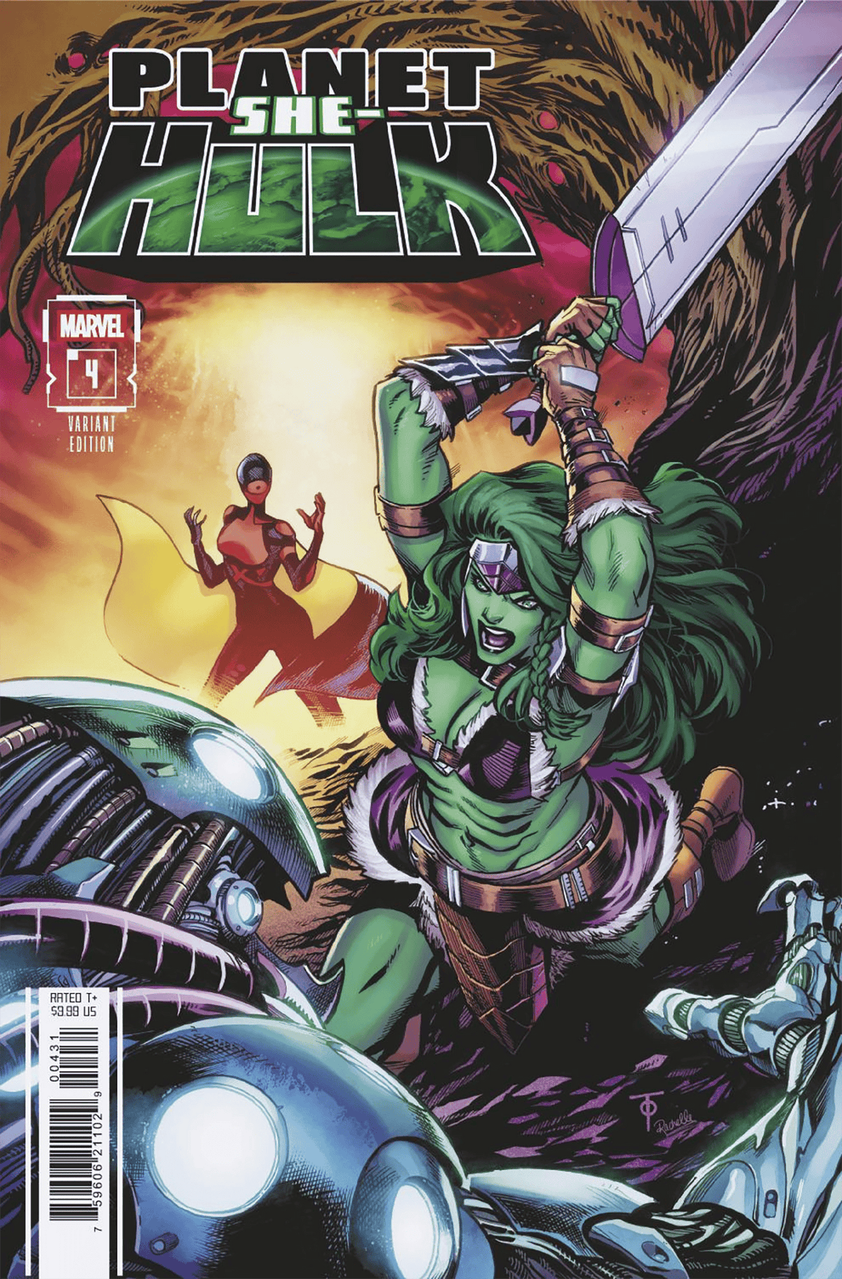 PLANET SHE-HULK #4 MARCUS TO VARIANT