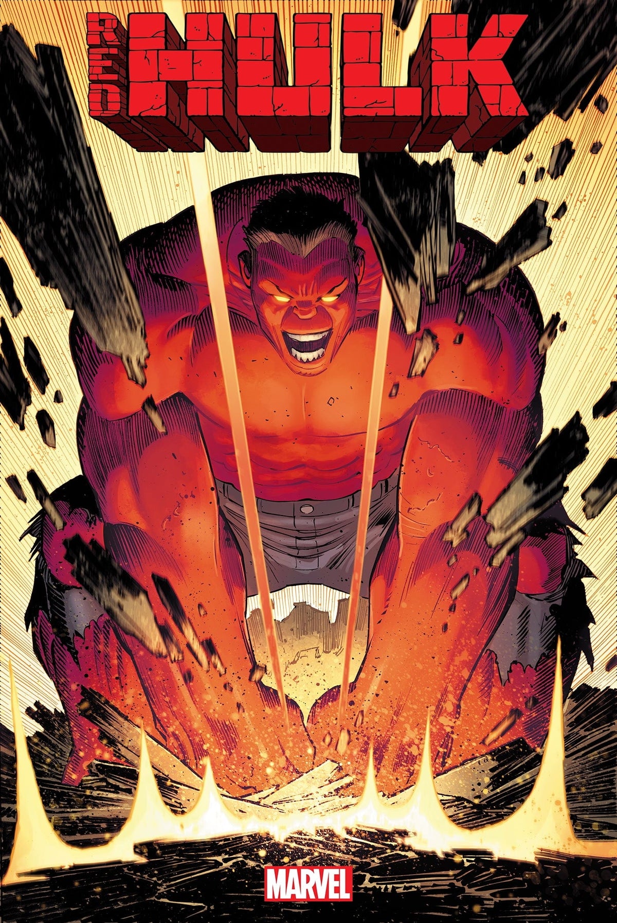 RED HULK #1 JOHN ROMITA JR. VARIANT