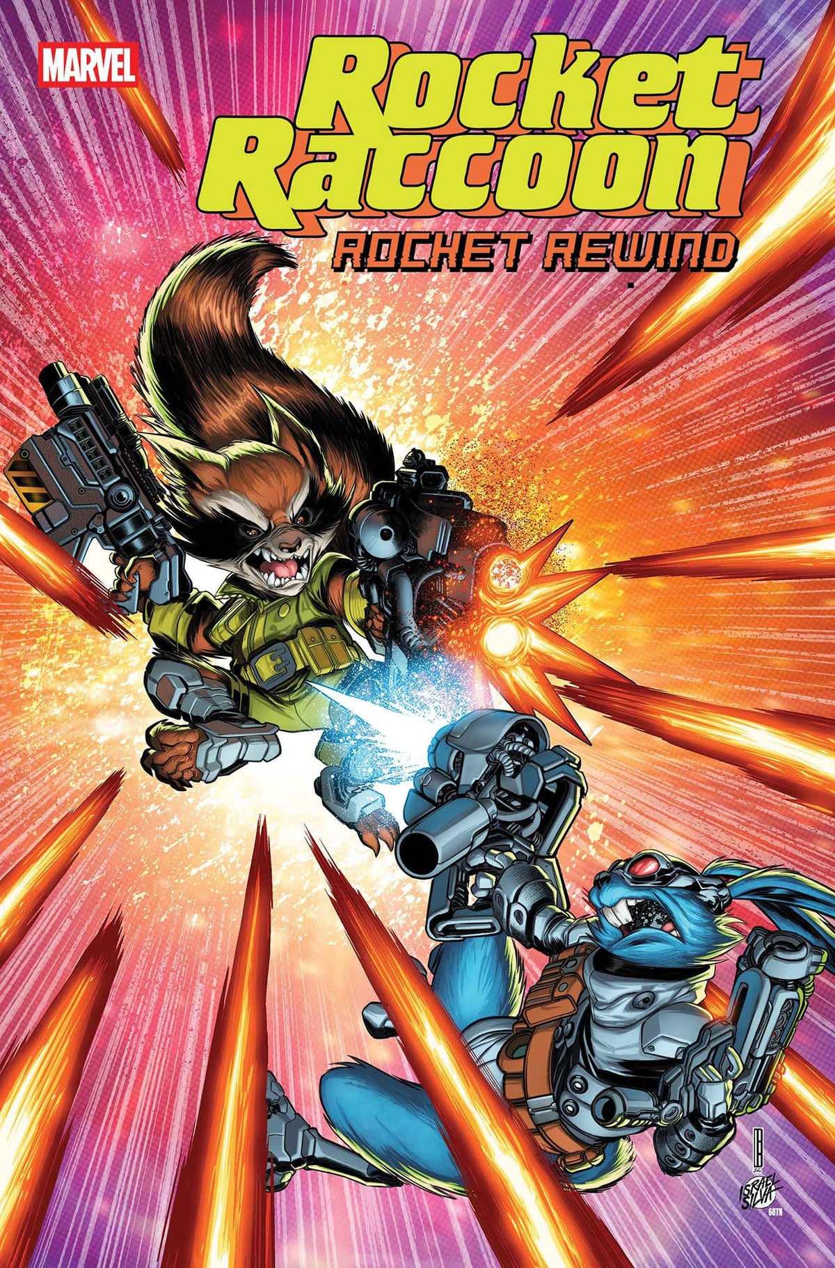 ROCKET RACCOON: ROCKET REWIND #1 DAVID BALDEON VARIANT