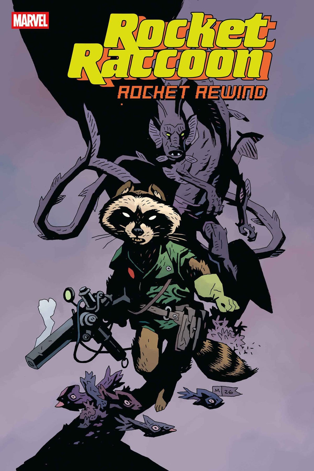 ROCKET RACCOON: ROCKET REWIND #1 MIKE MIGNOLA VARIANT