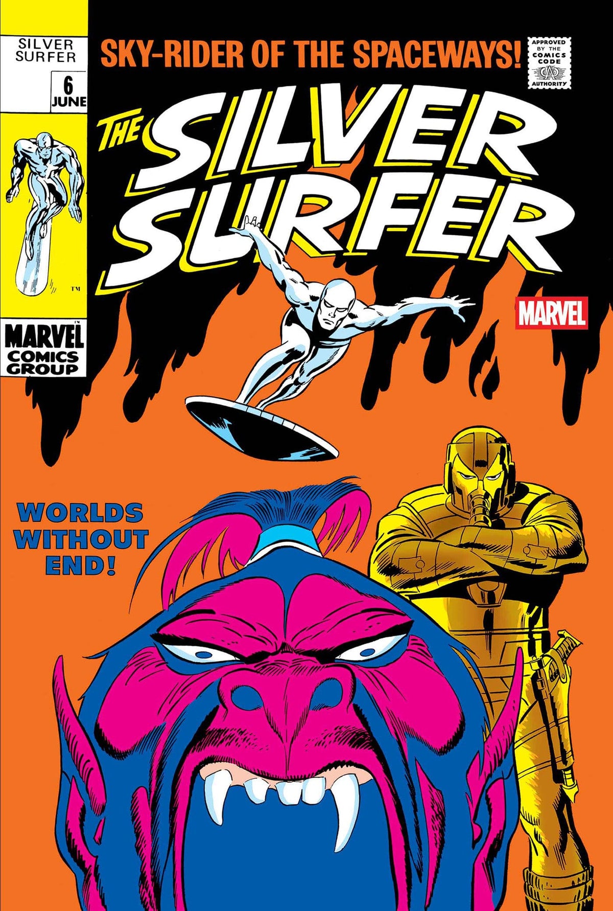 SILVER SURFER #6 FACSIMILE EDITION (Release Date: 08/19/2026)
