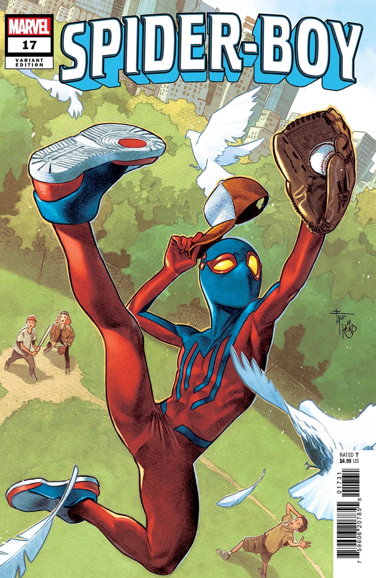 SPIDER-BOY #17 FRANCESCO MOBILI VARIANT