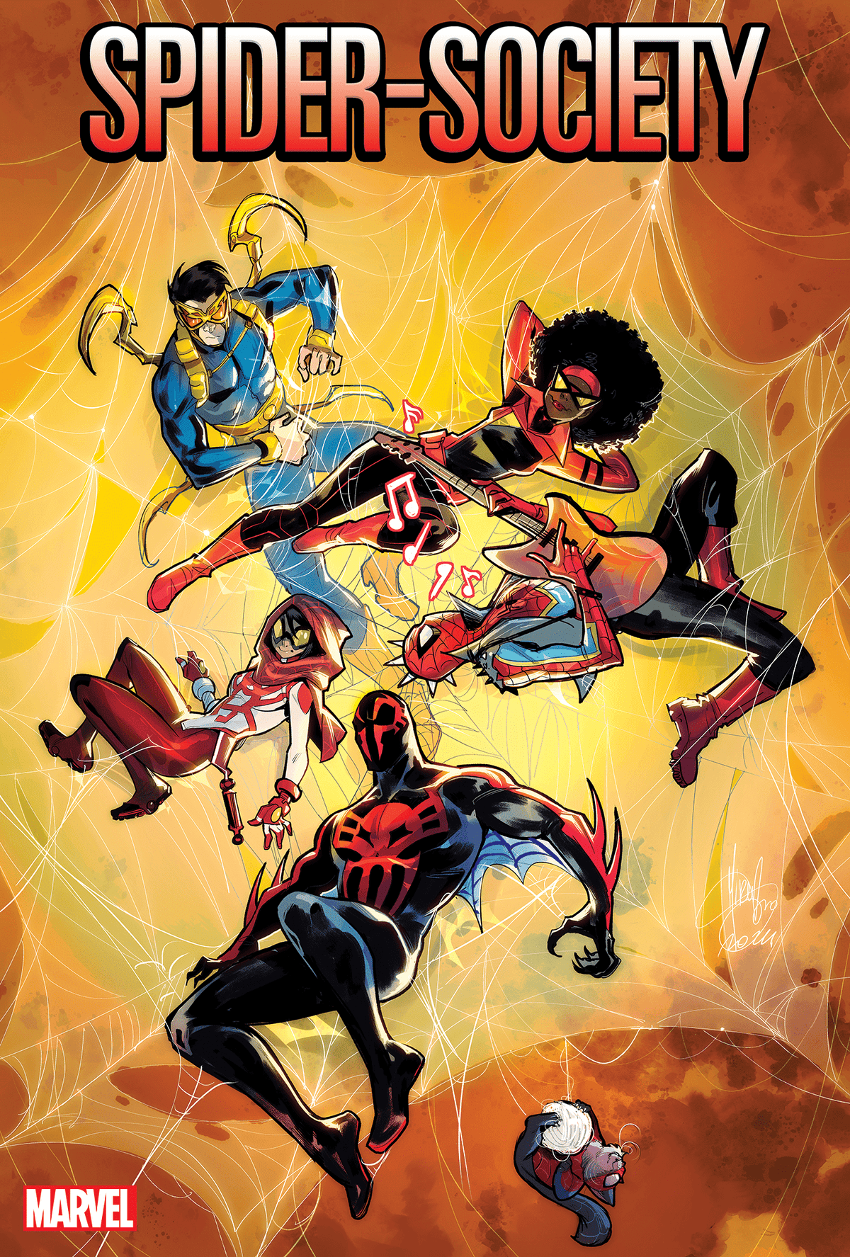 SPIDER-SOCIETY #4 MIRKA ANDOLFO VARIANT