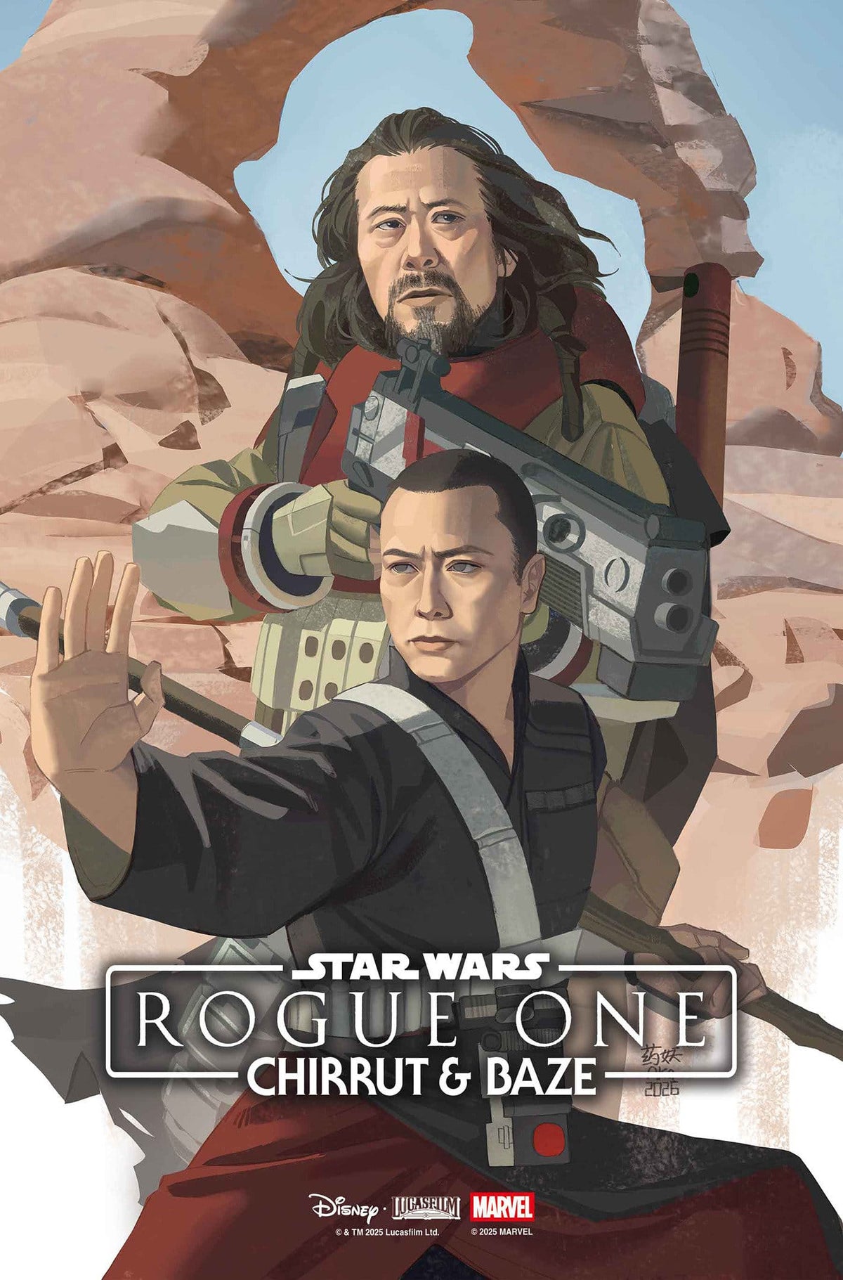 STAR WARS: ROGUE ONE - CHIRRUT & BAZE #1 AKA VARIANT (Release Date: 08/05/2026)