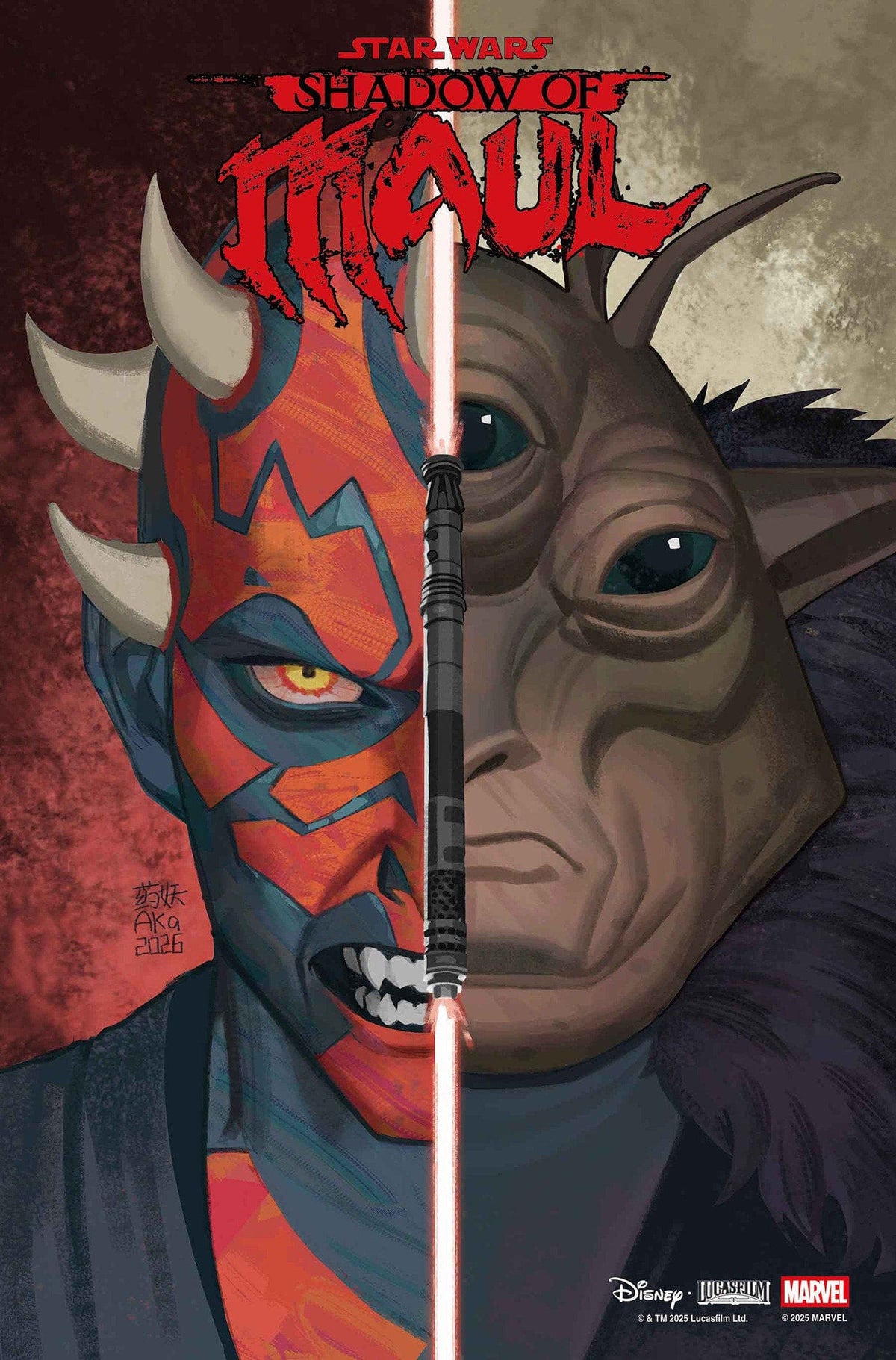 STAR WARS: SHADOW OF MAUL #4 AKA HEADSHOT VIRGIN VARIANT