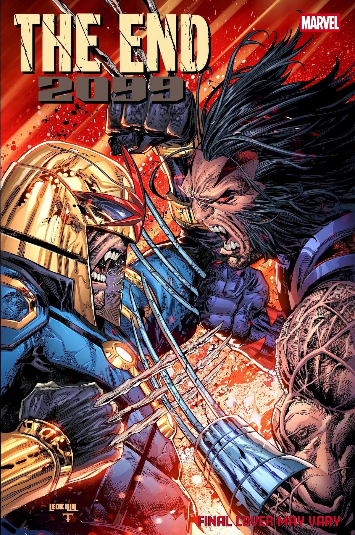 THE END 2099 #2 KEN LASHLEY BATTLE VARIANT