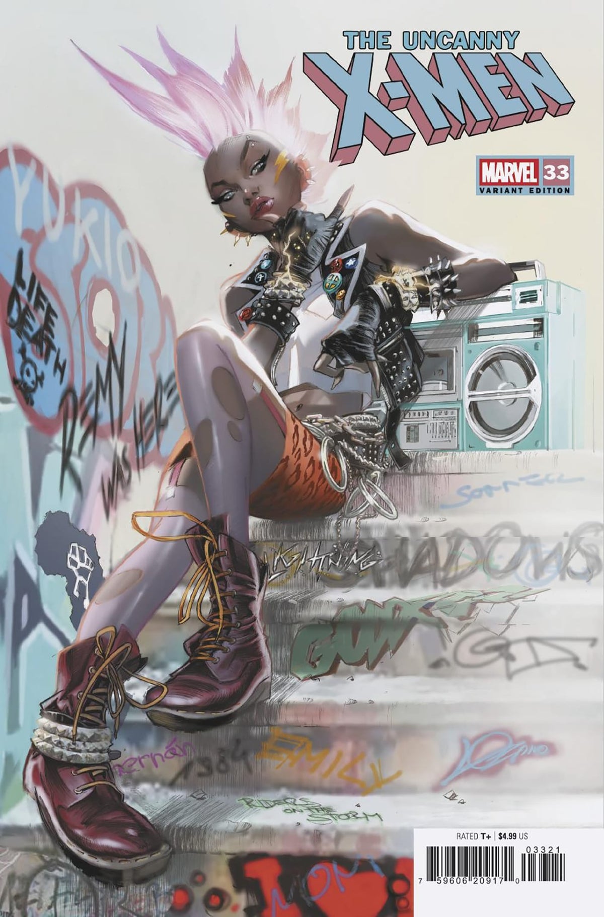 UNCANNY X-MEN #33 ALEXANDER LOZANO 80'S STORM VARIANT (Release Date: 08/05/2026)