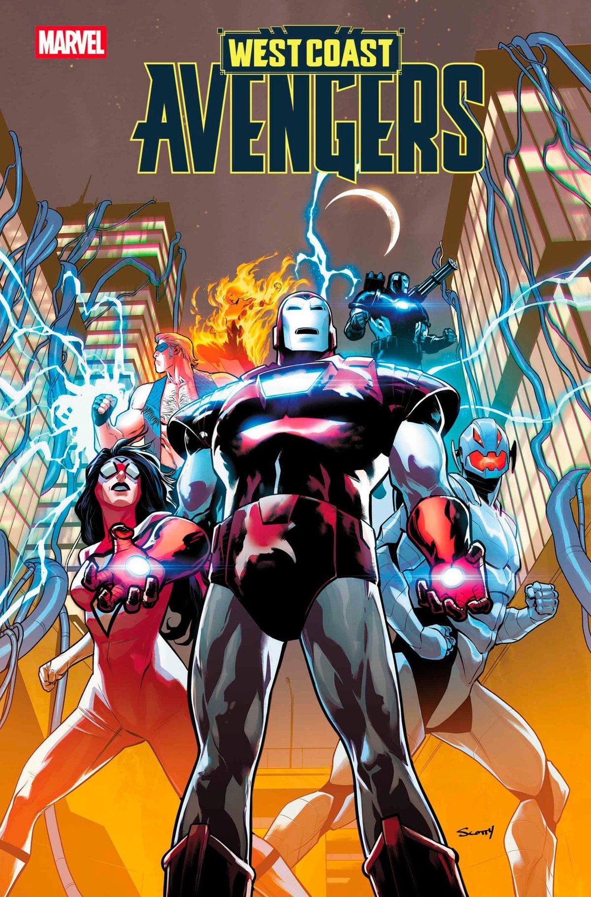 WEST COAST AVENGERS #9 SCOTT GODLEWSKI VARIANT