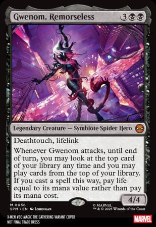 X-MEN #30 LORDIGAN MAGIC: THE GATHERING VARIANT