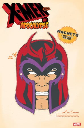 X-MEN OF APOCALYPSE ALPHA #1 RETRO HALLOWEEN MASK VARIANT