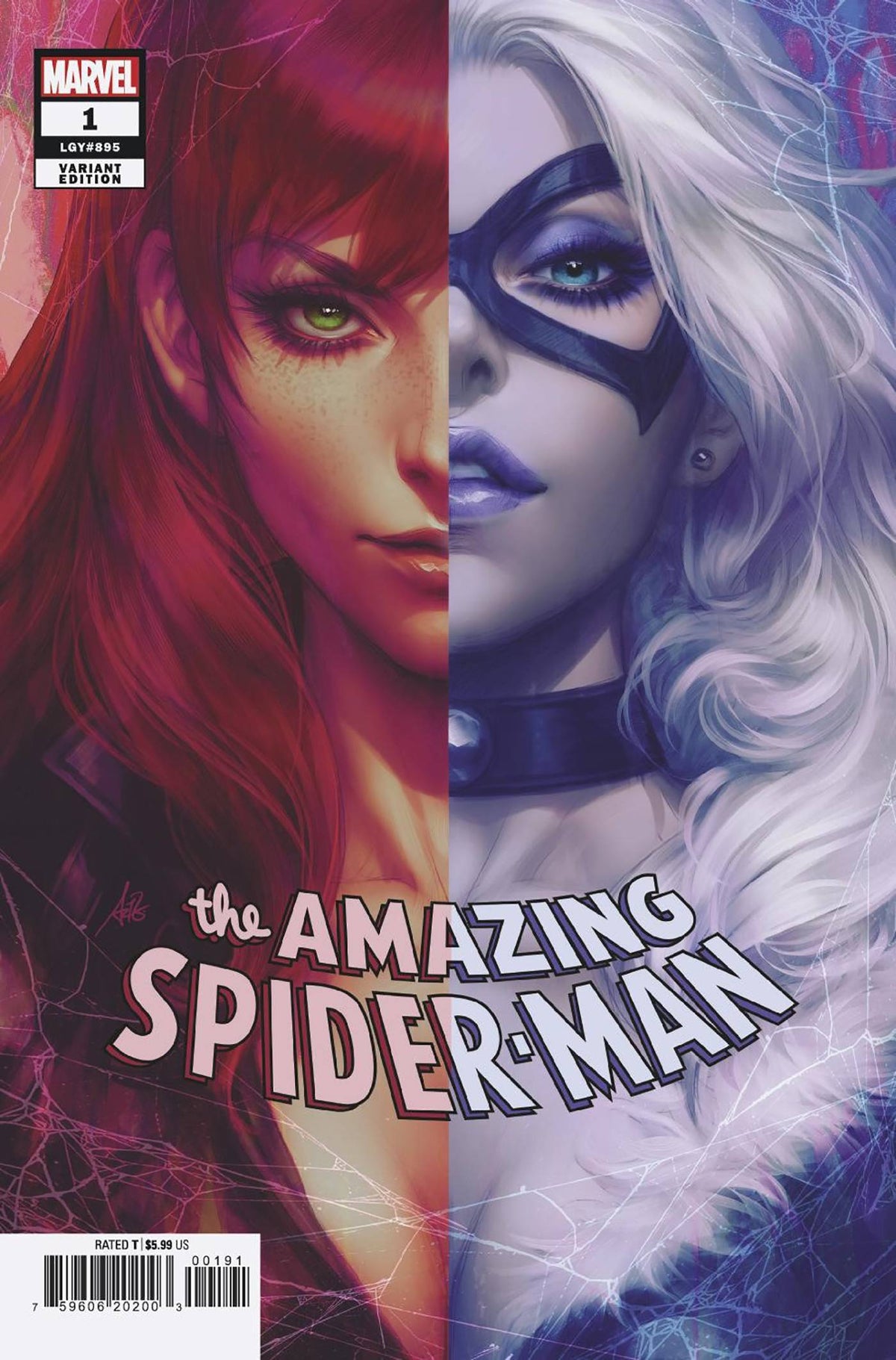 AMAZING SPIDER-MAN #1 ARTGERM COVER